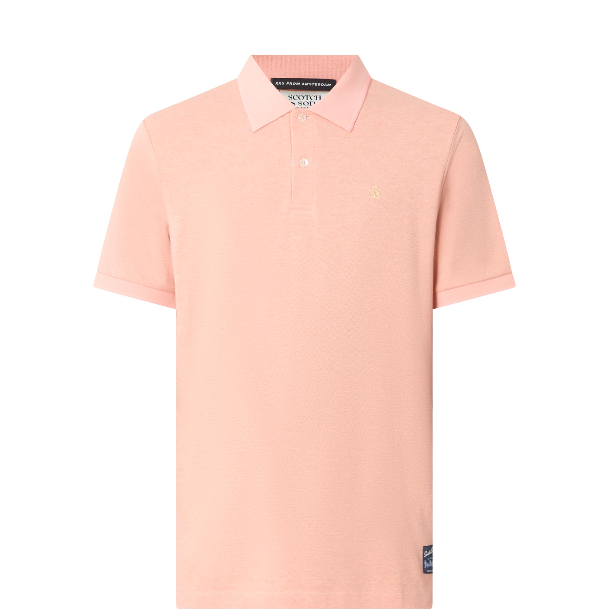 Melange Logo Polo Shirt