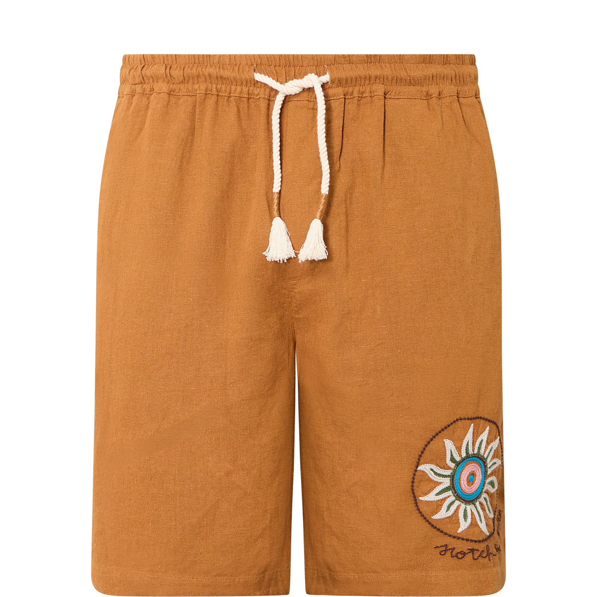 Embroidered Bermuda Shorts