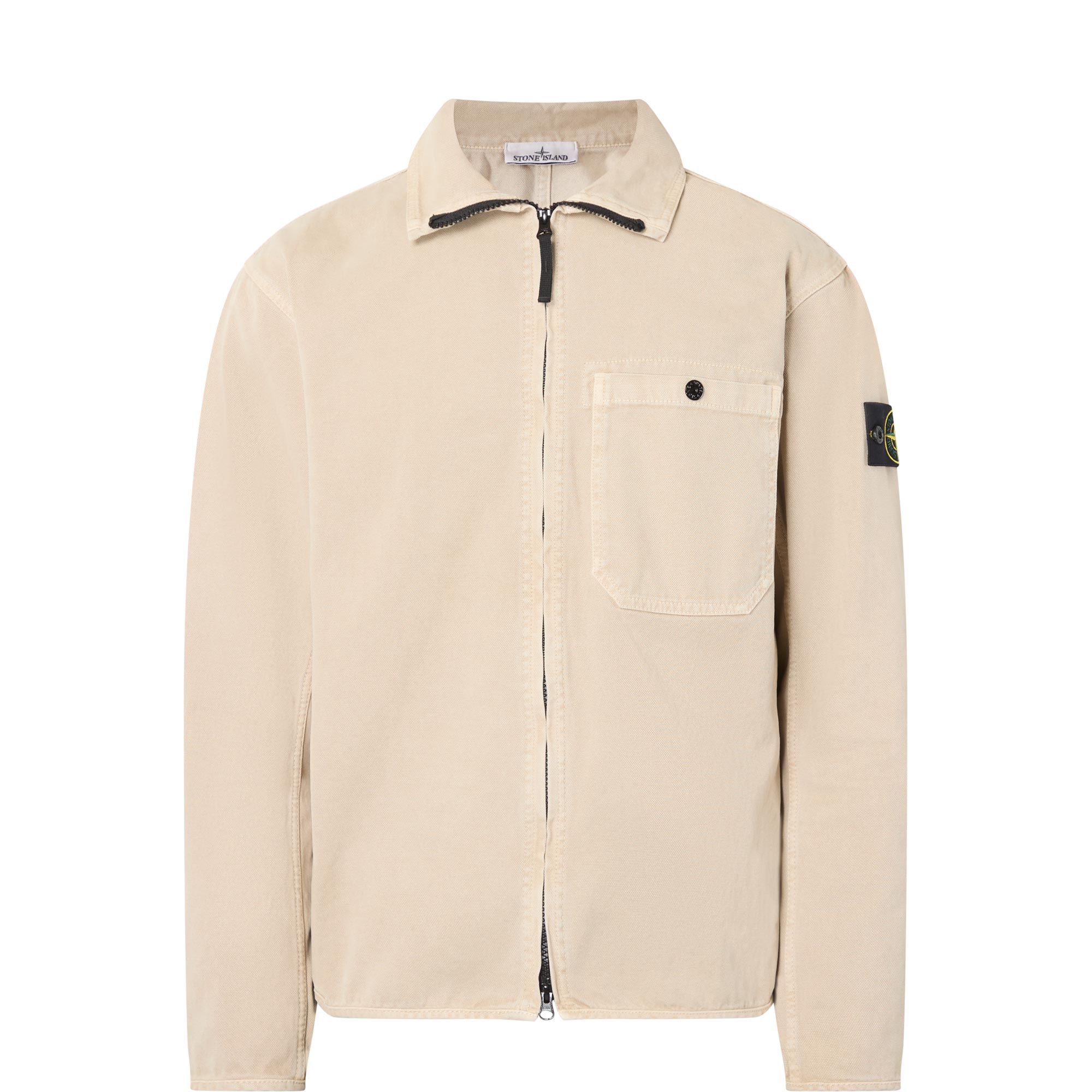 Logo Zip Overshirt