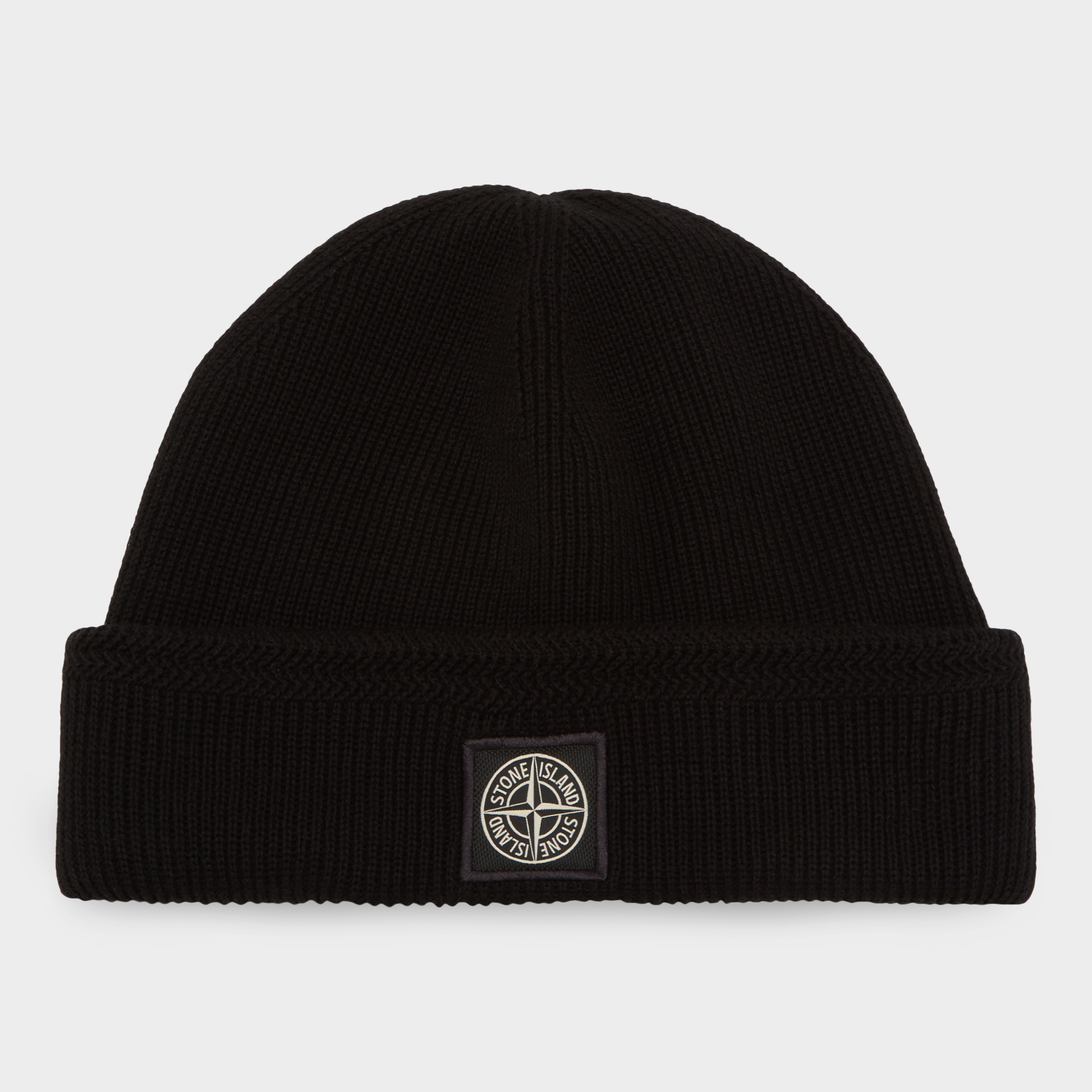 Logo Patch Beanie Hat