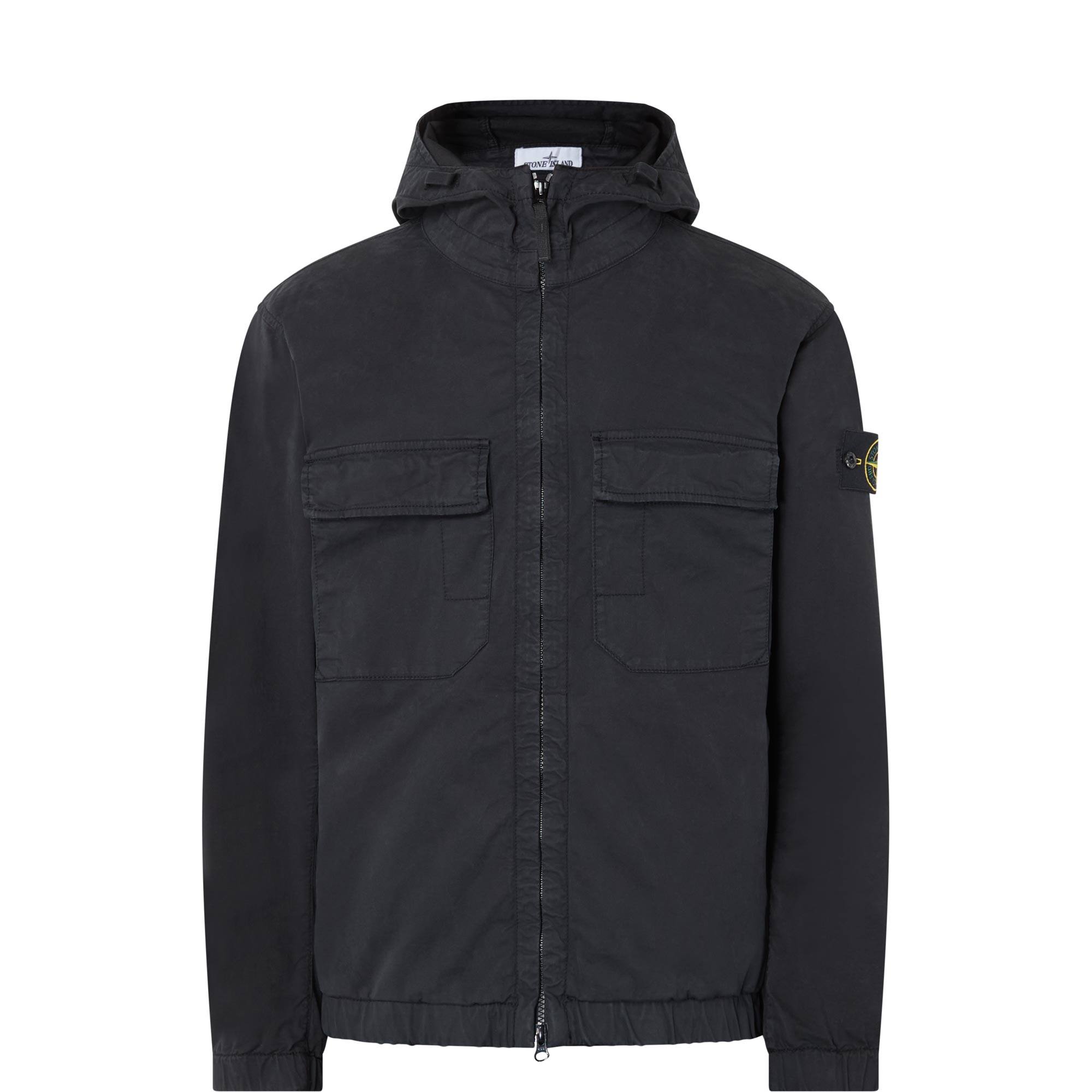 Logo Garment-Dyed Jacket