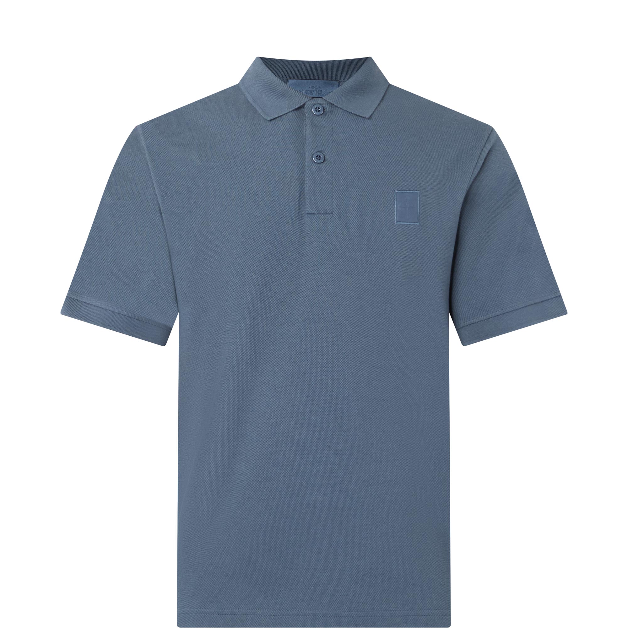 Tonal Badge Polo Shirt