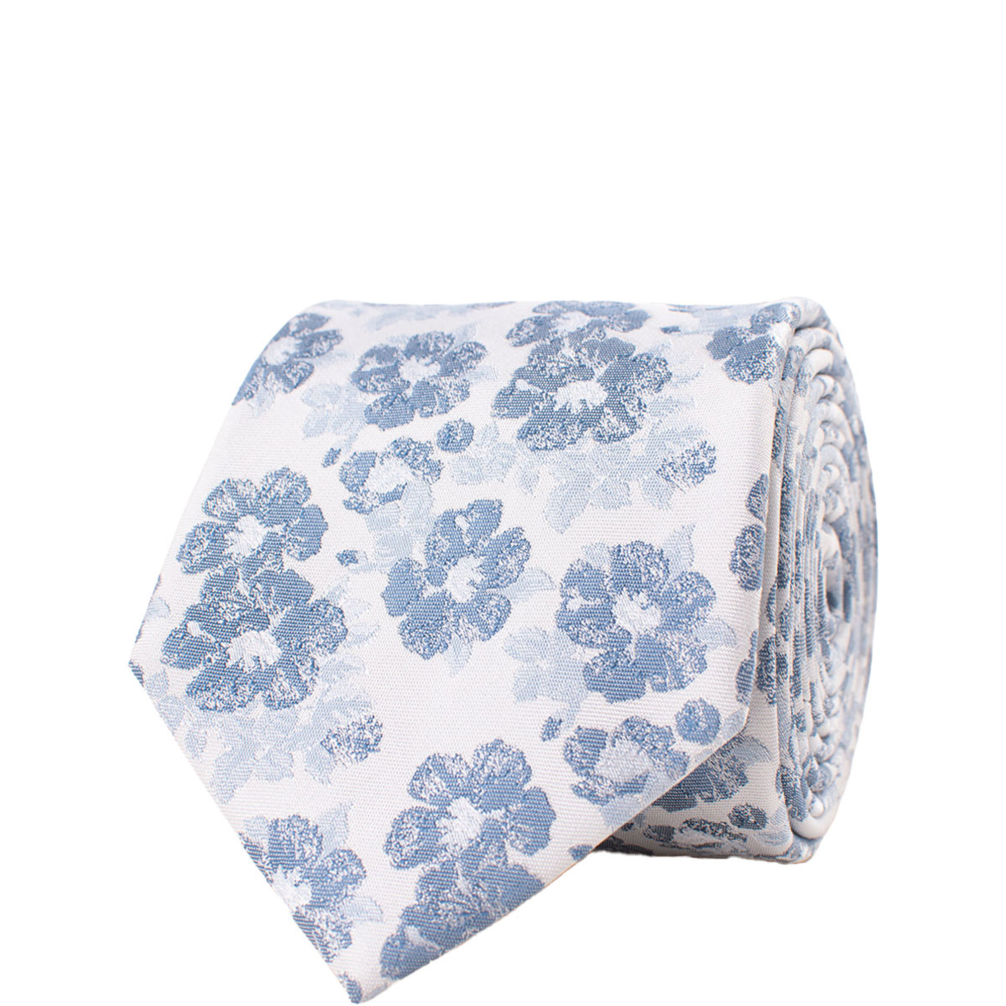 Guerrino Faded Flowers Silk Tie