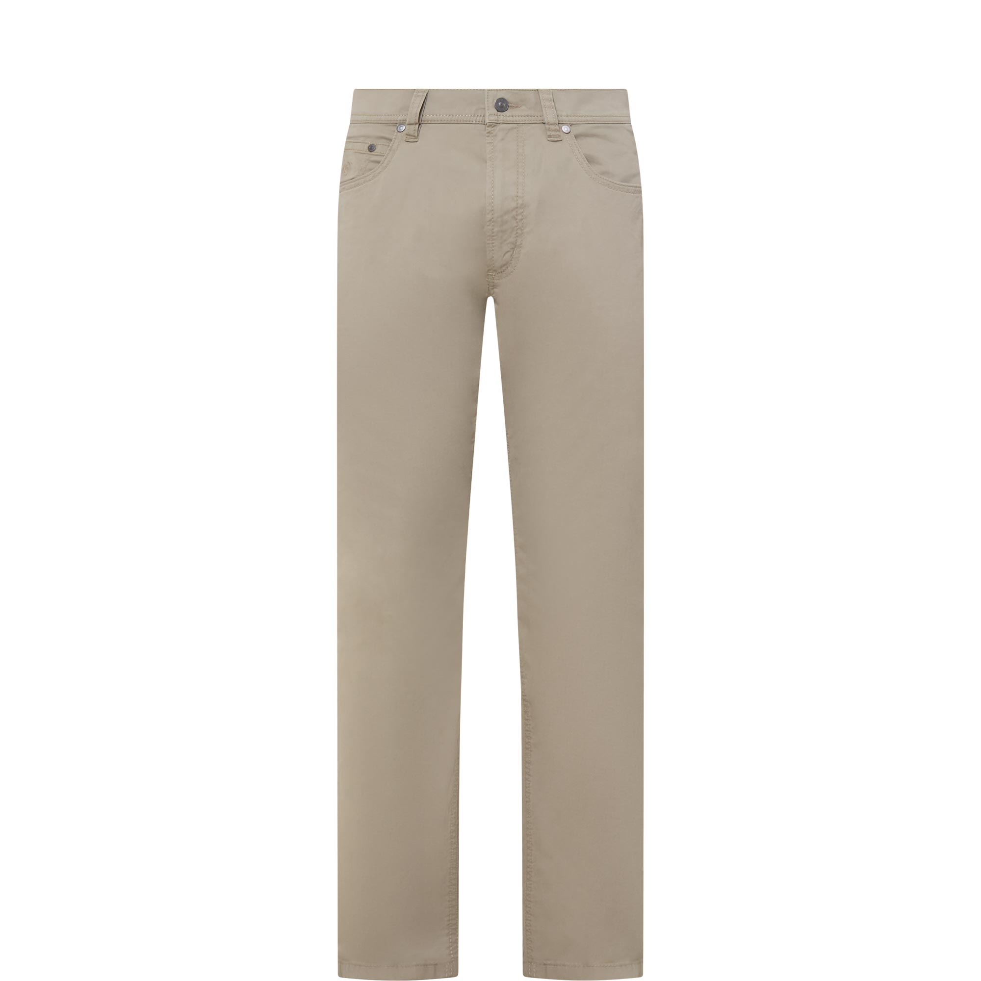 Broken Twill Straight Leg Trousers