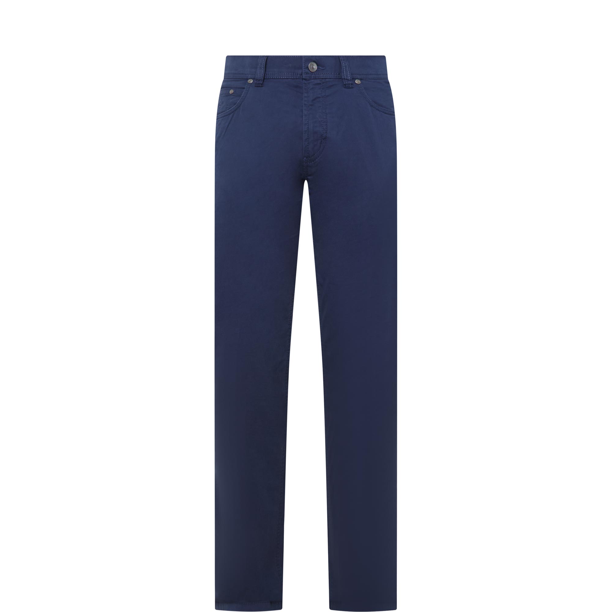 Broken Twill Straight Leg Trousers