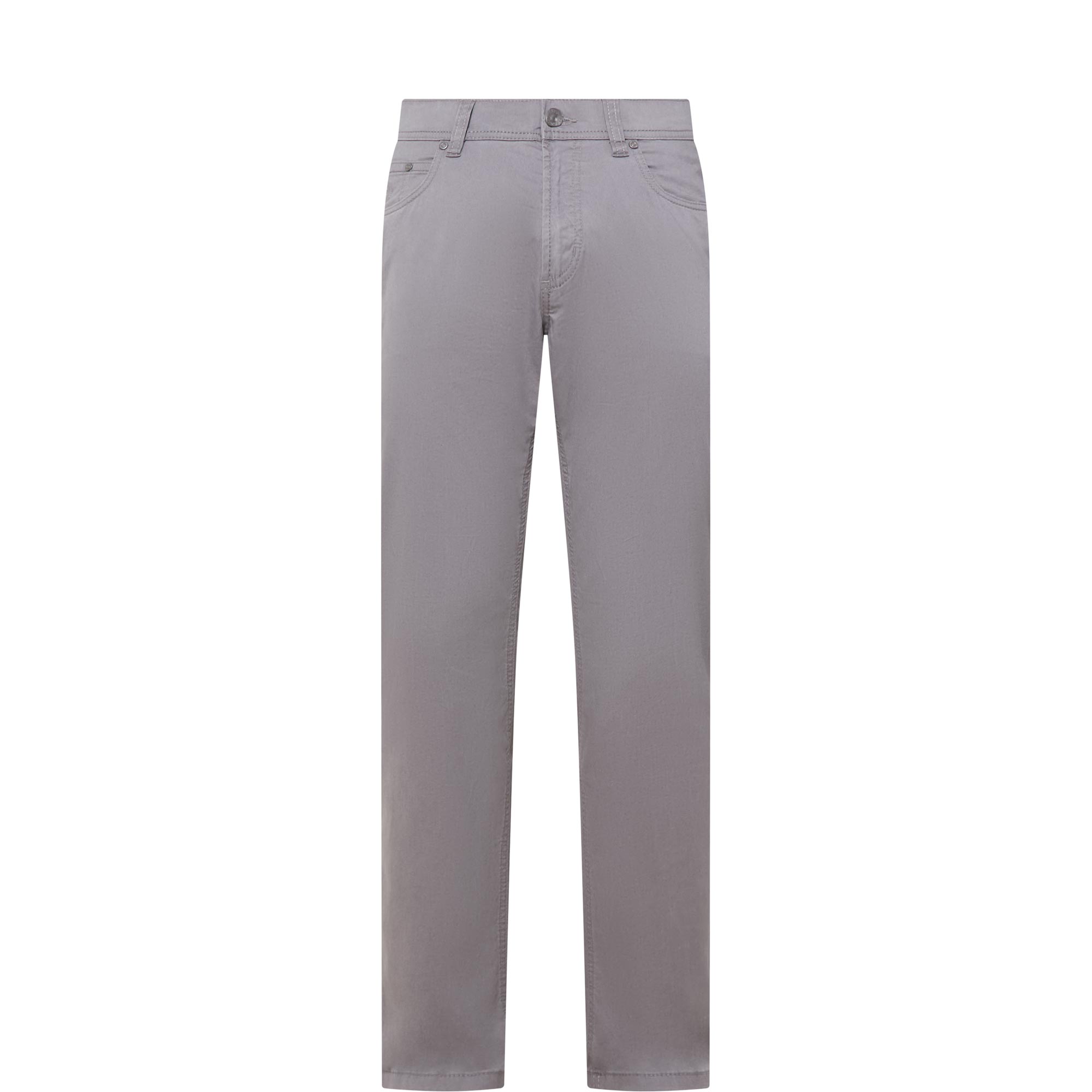 Broken Twill Straight Leg Trousers