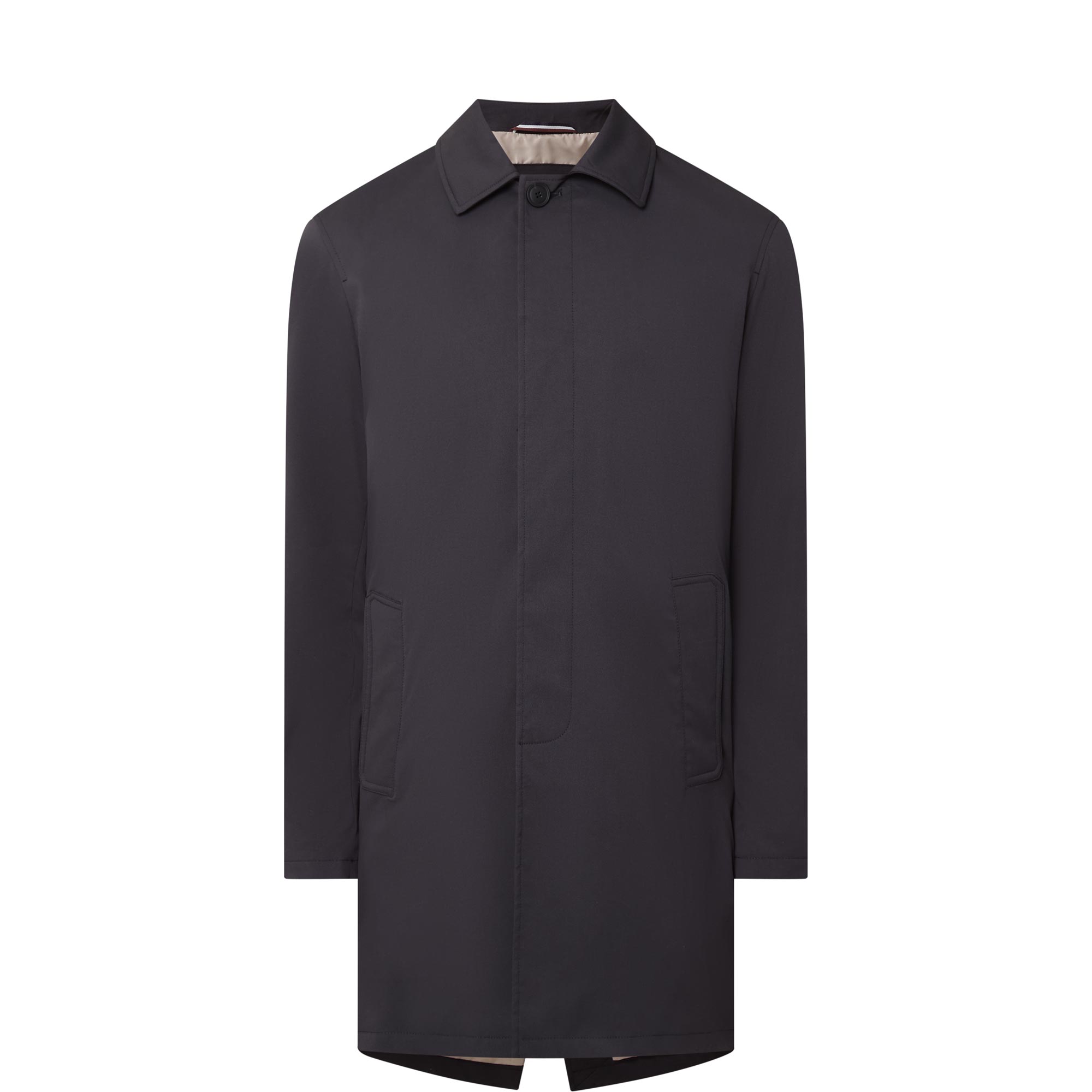 Turned-Down Collar Waterproof Coat