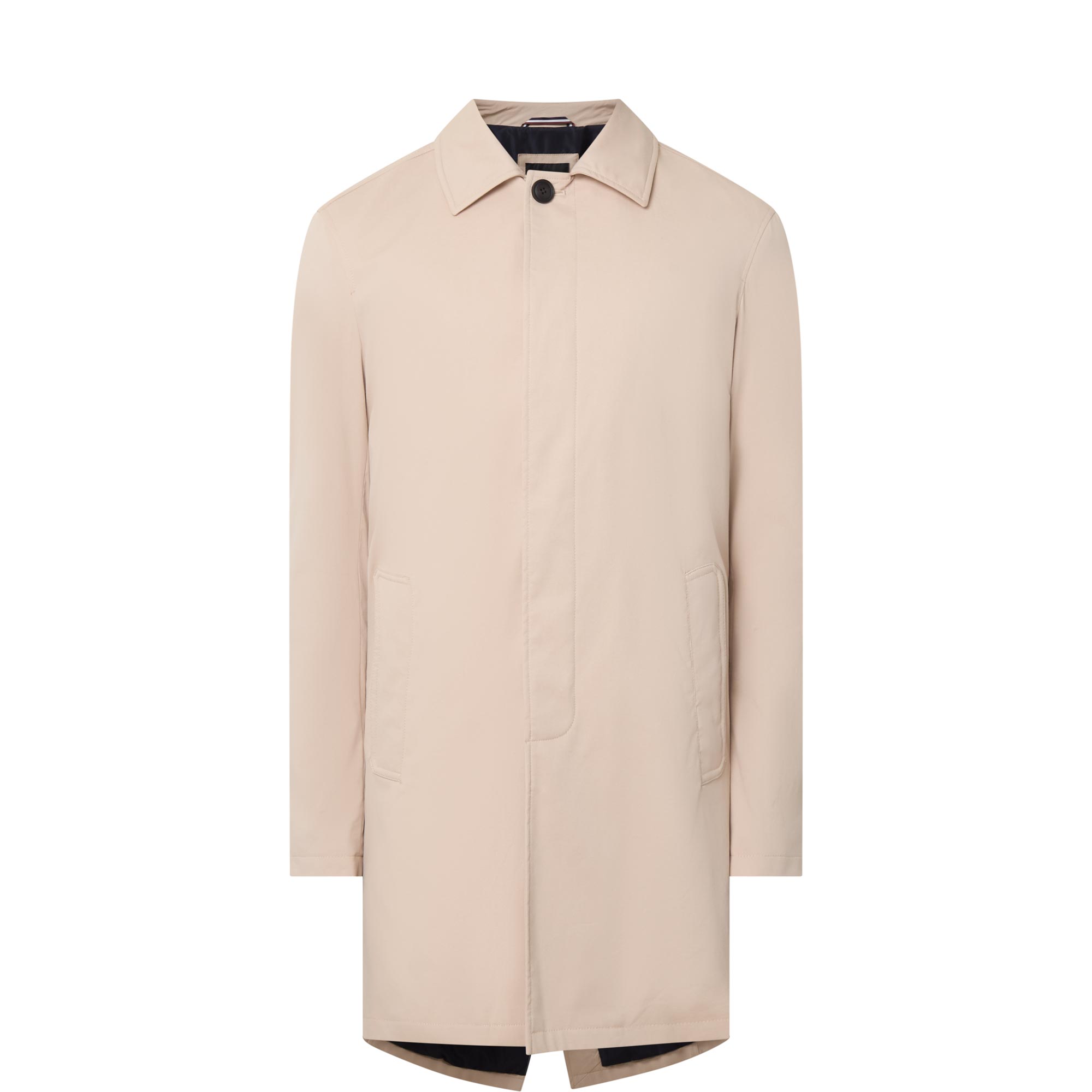 Turned-Down Collar Waterproof Coat