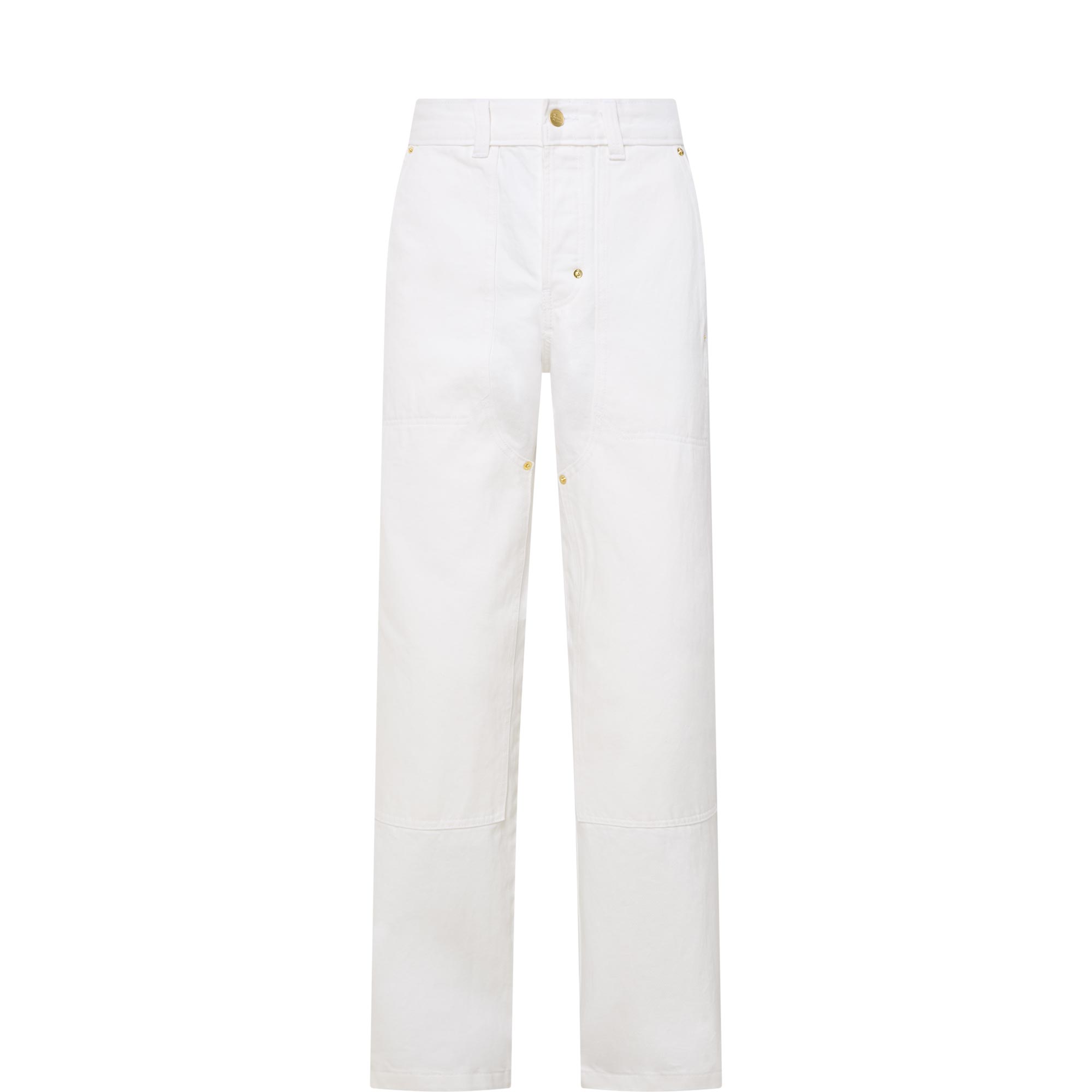 Trucker Double Knee Straight Leg Jeans