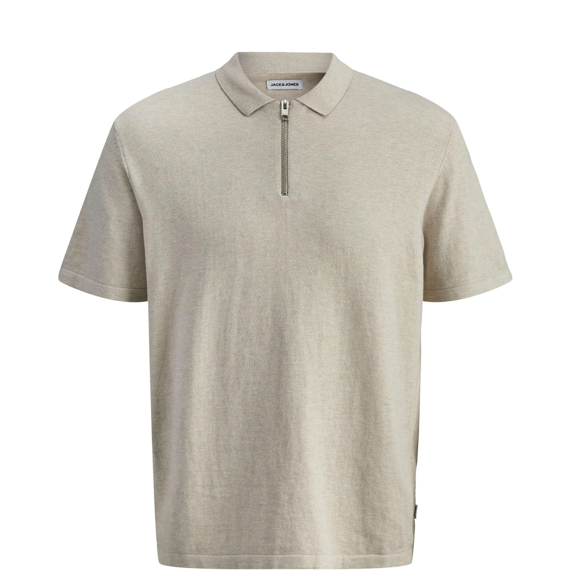 Emil Zip Knitted Polo Sweater