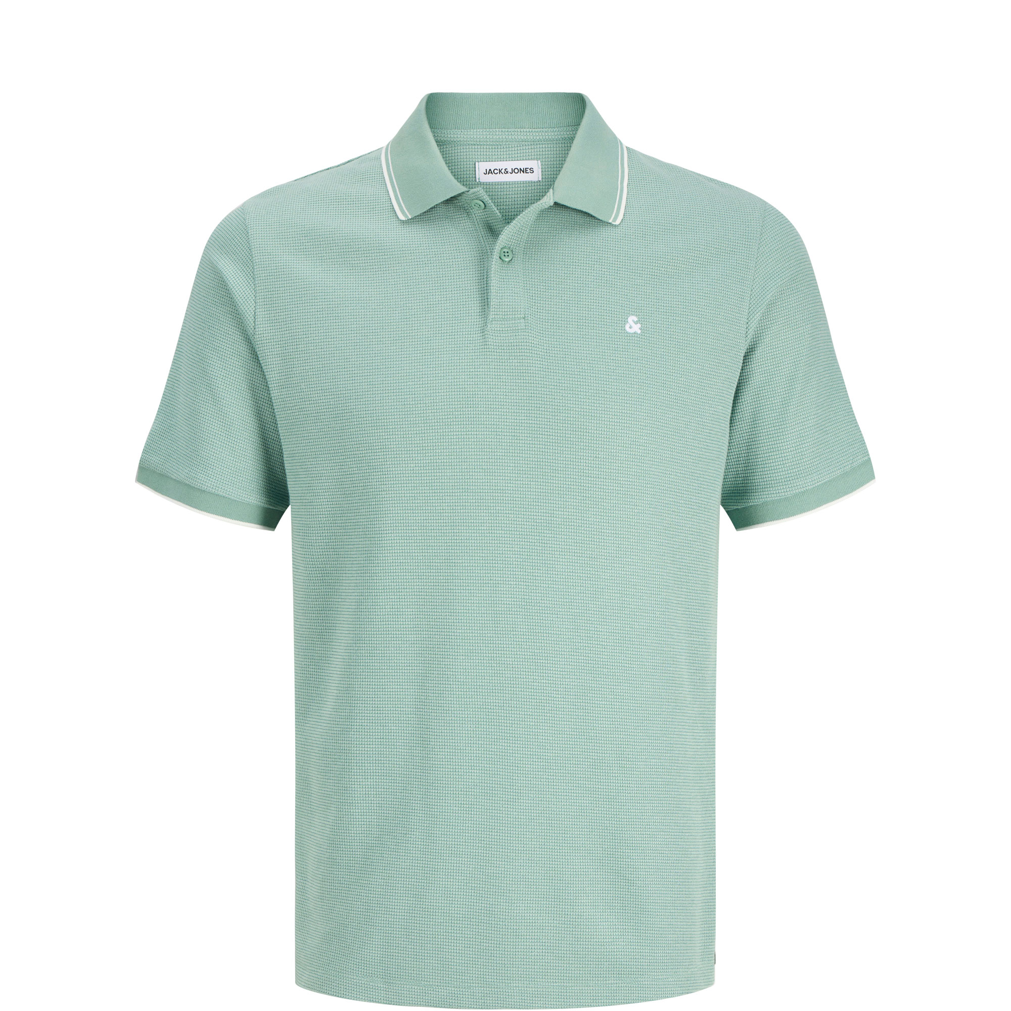 Austin Tipped Waffle Knit Polo Shirt