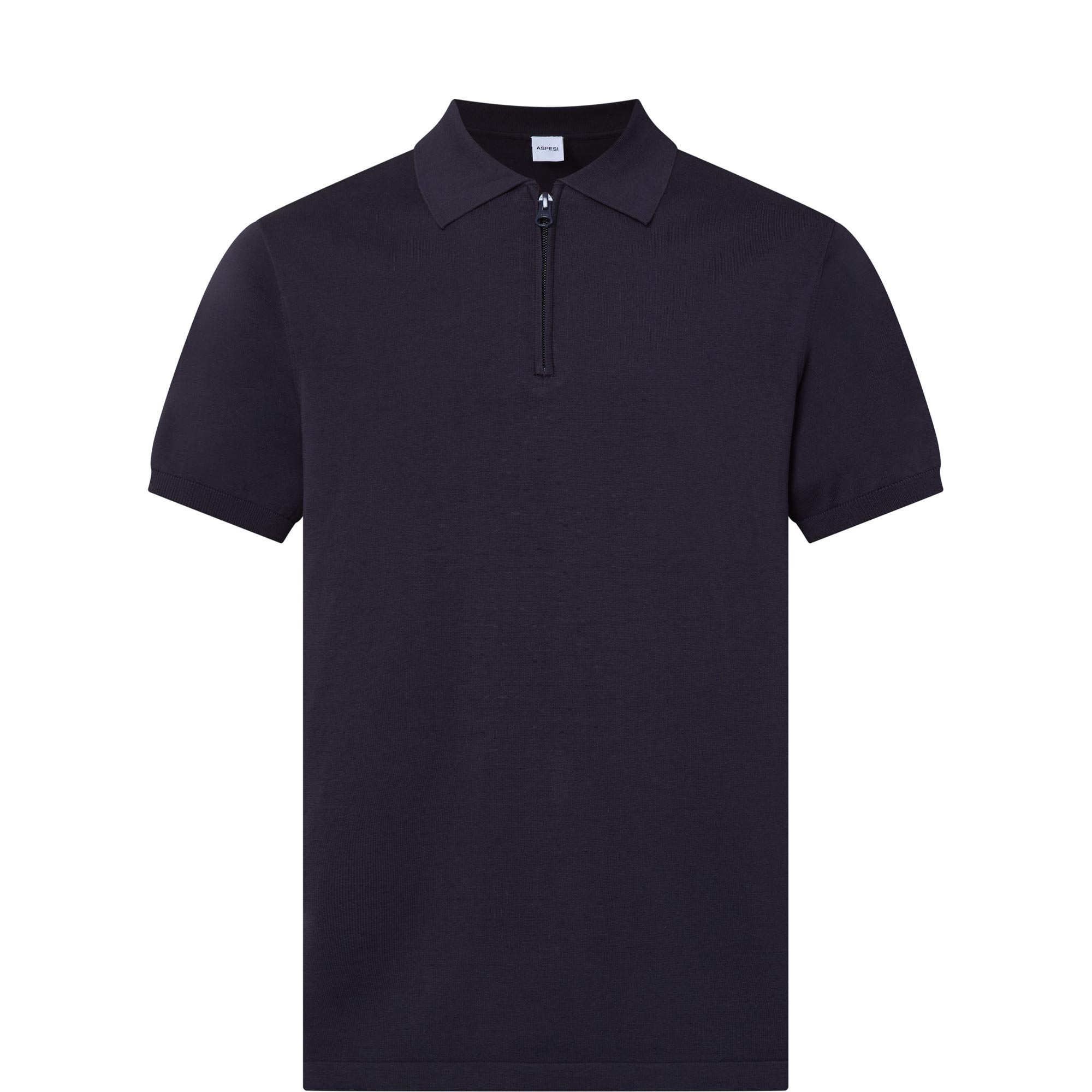 Regular Fit Zip Polo Shirt