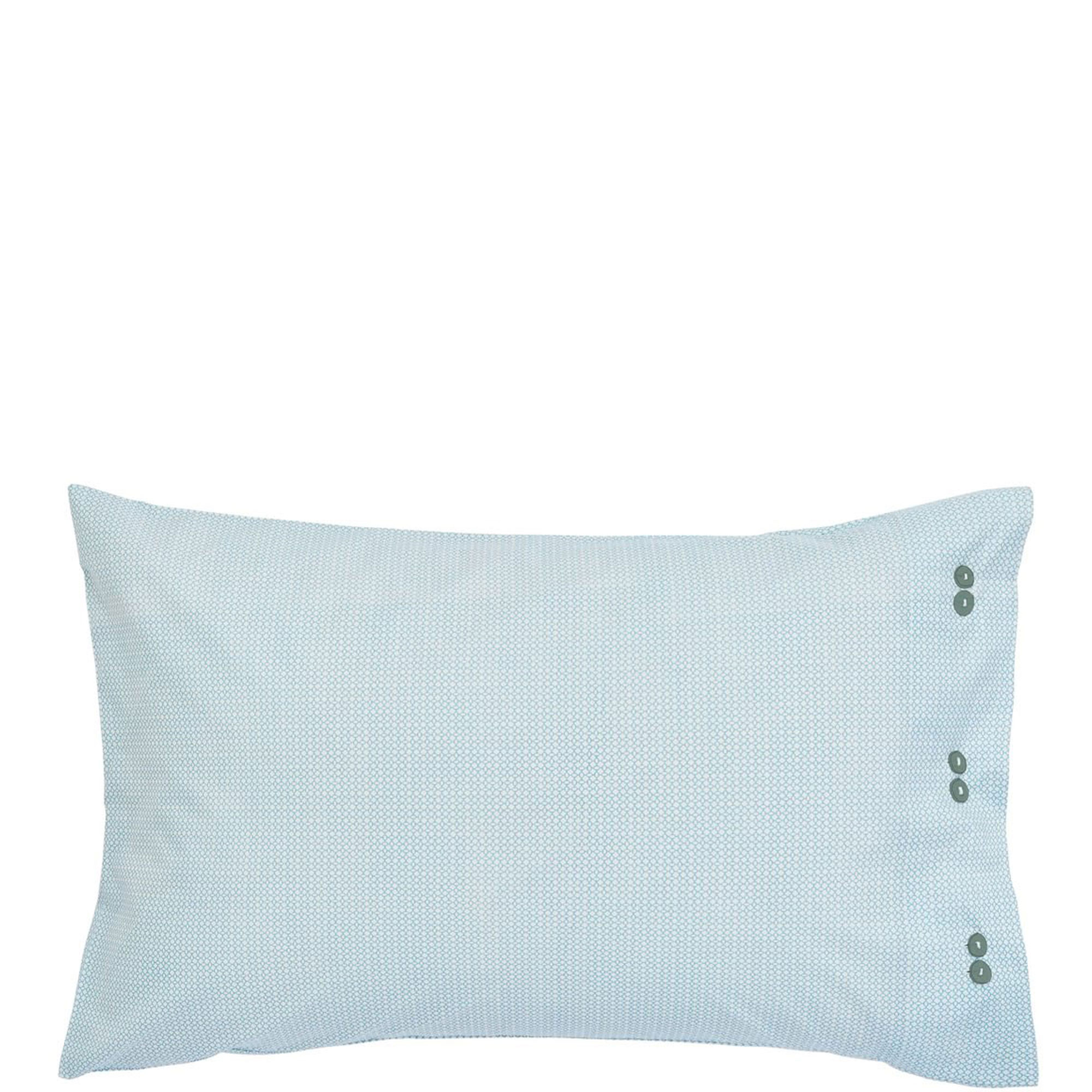 Emira Pillowcase Pair Teal & Green