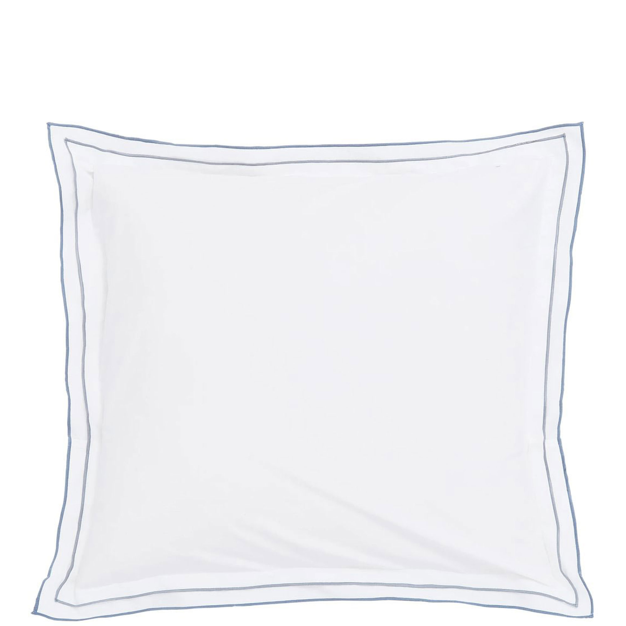 Kayah Liyana Square Pillowcase Pair Indigo & Charcoal