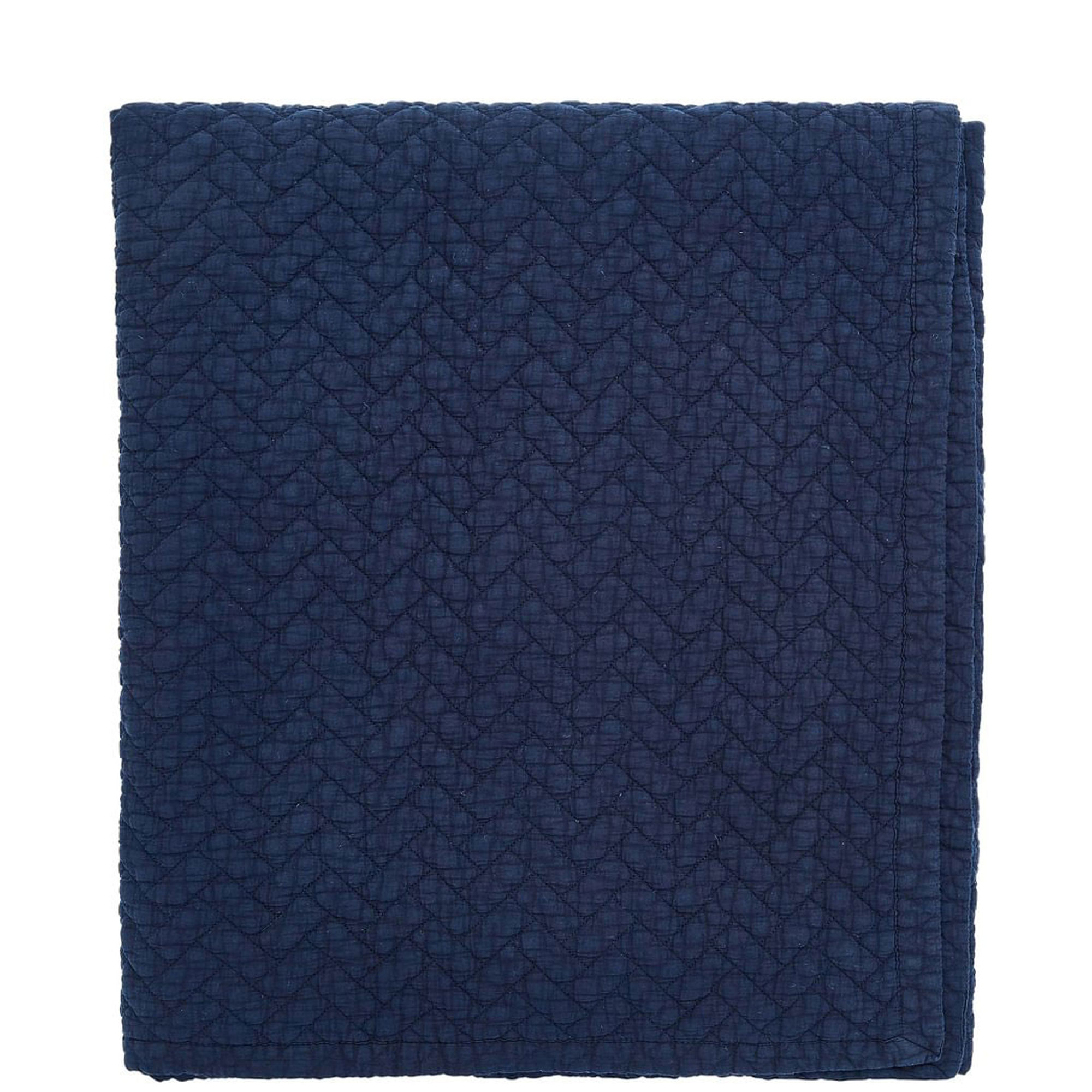 Kayah Liyana Throw Indigo & Charcoal