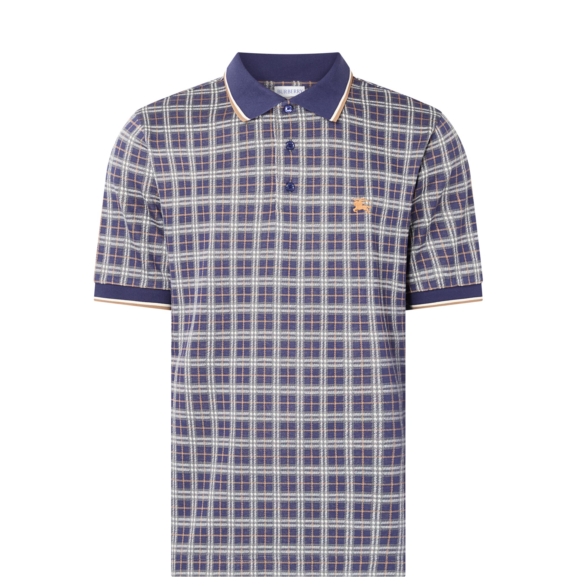 Pelham Logo Check Polo Shirt