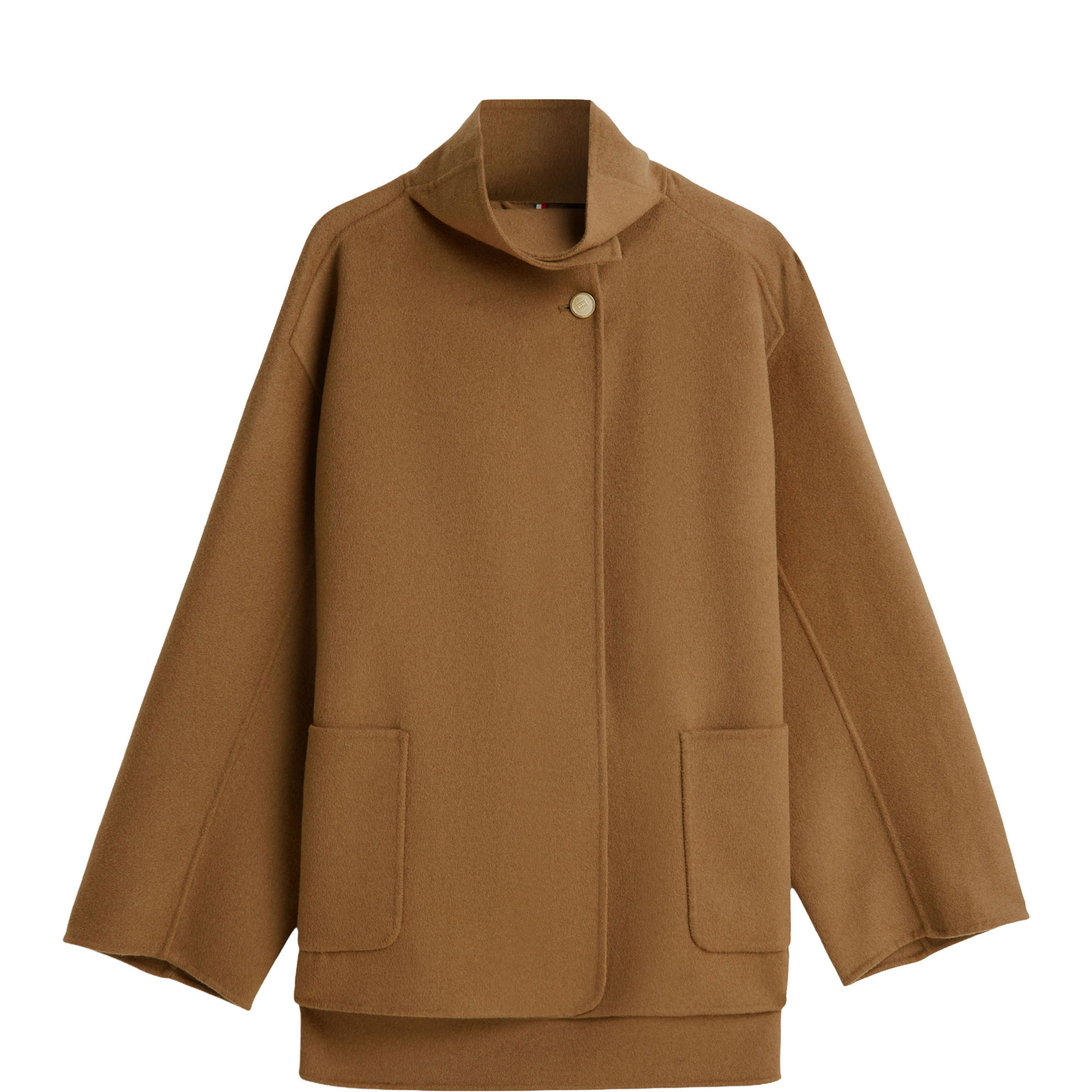 Double Patch Pocket Oversized Coat