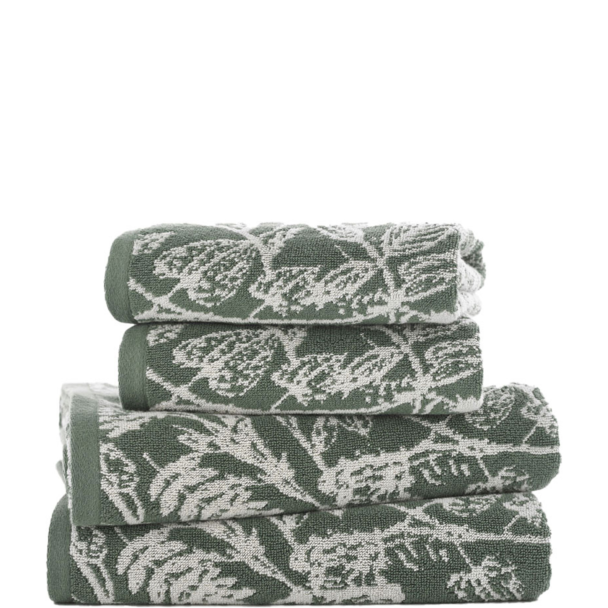 Secret Garden Towel Sage