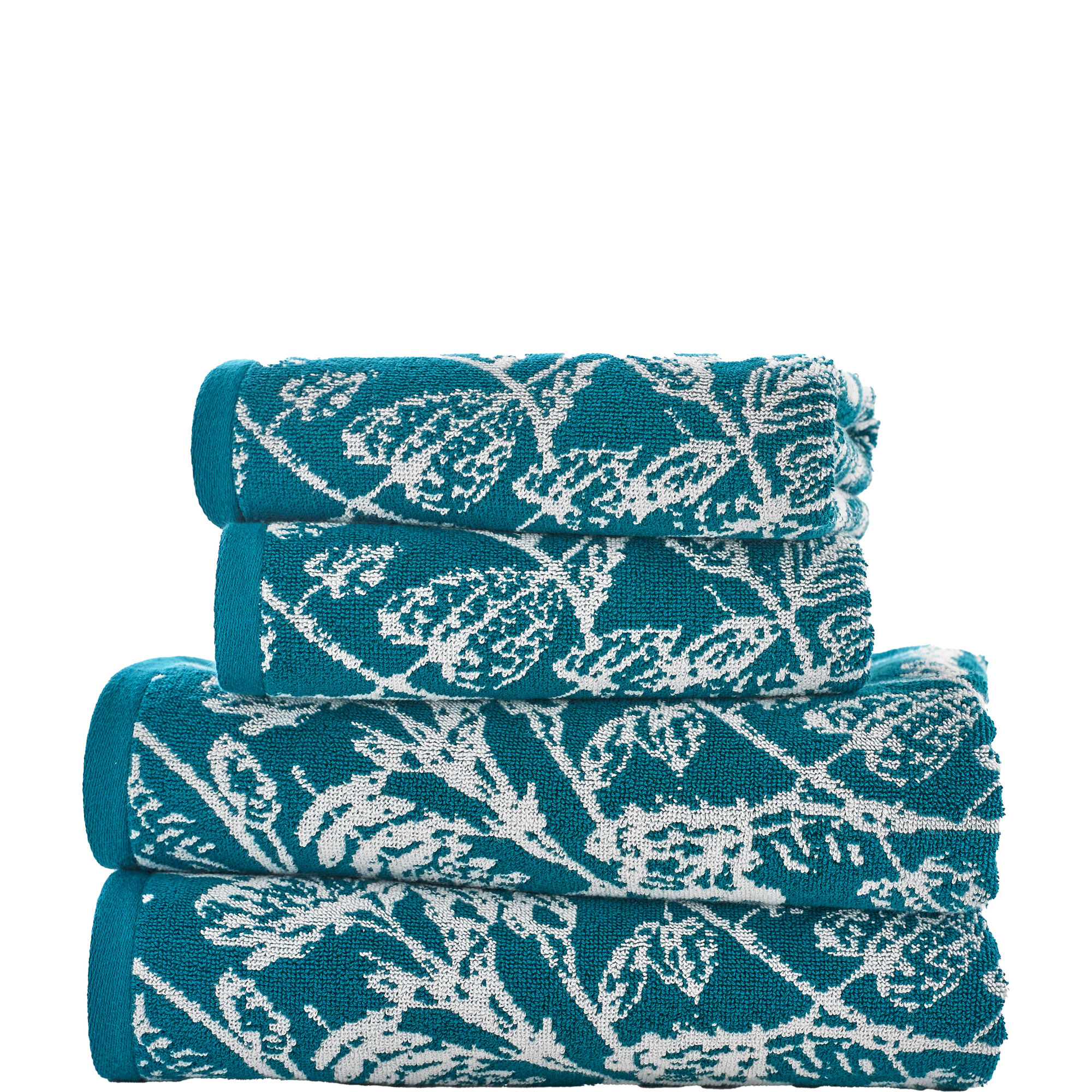 Secret Garden Towel Teal