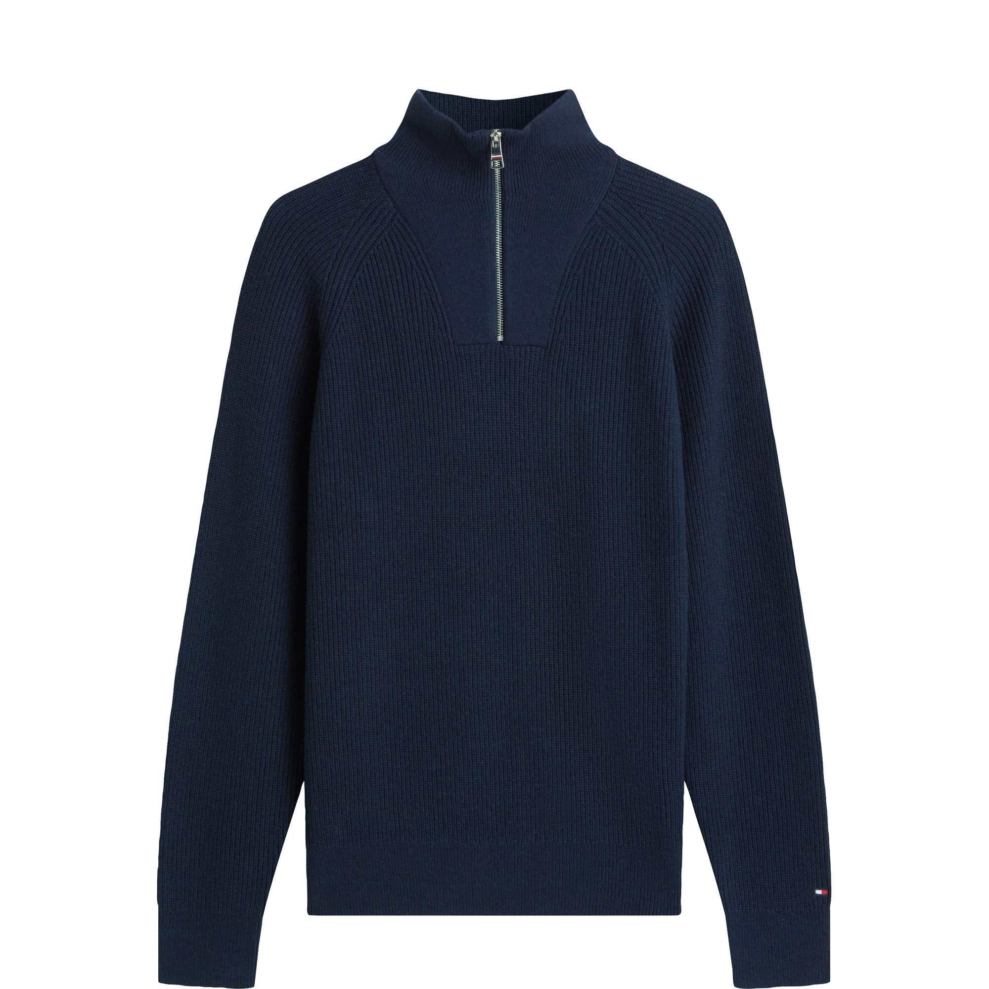 Fisherman Ribbed Knit Sweater