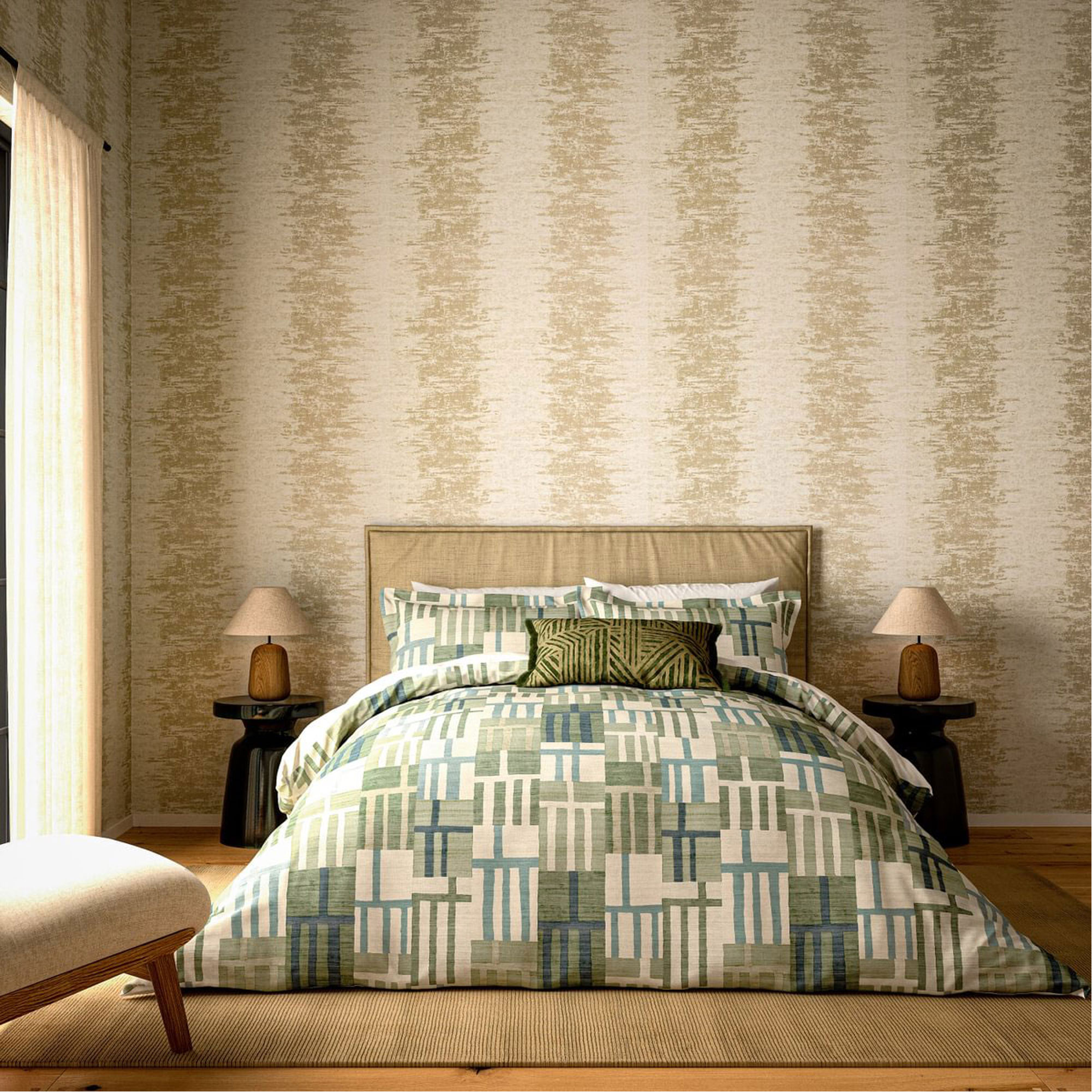 Monolith Duvet Set Jade