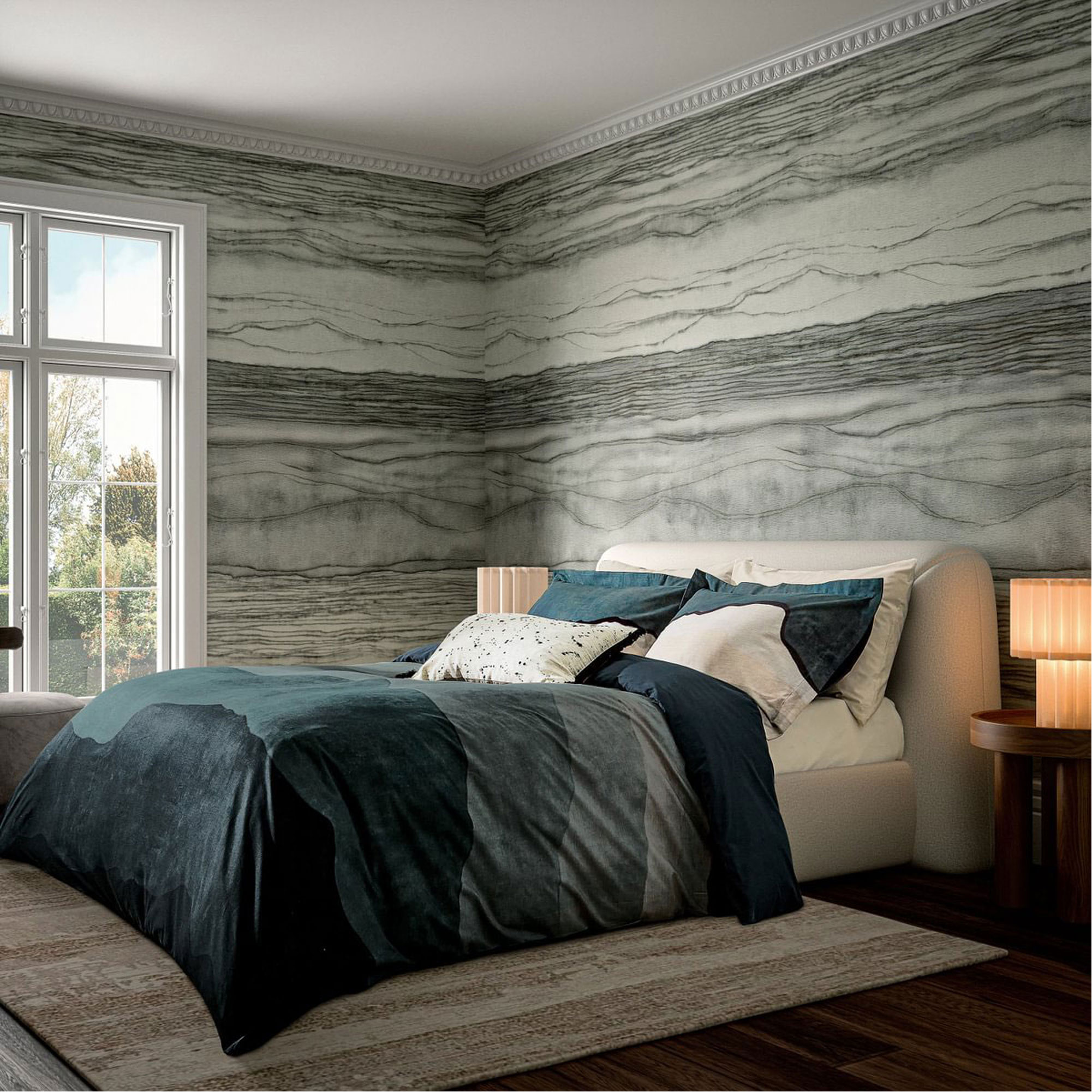 Sedimentary Duvet Set Agate