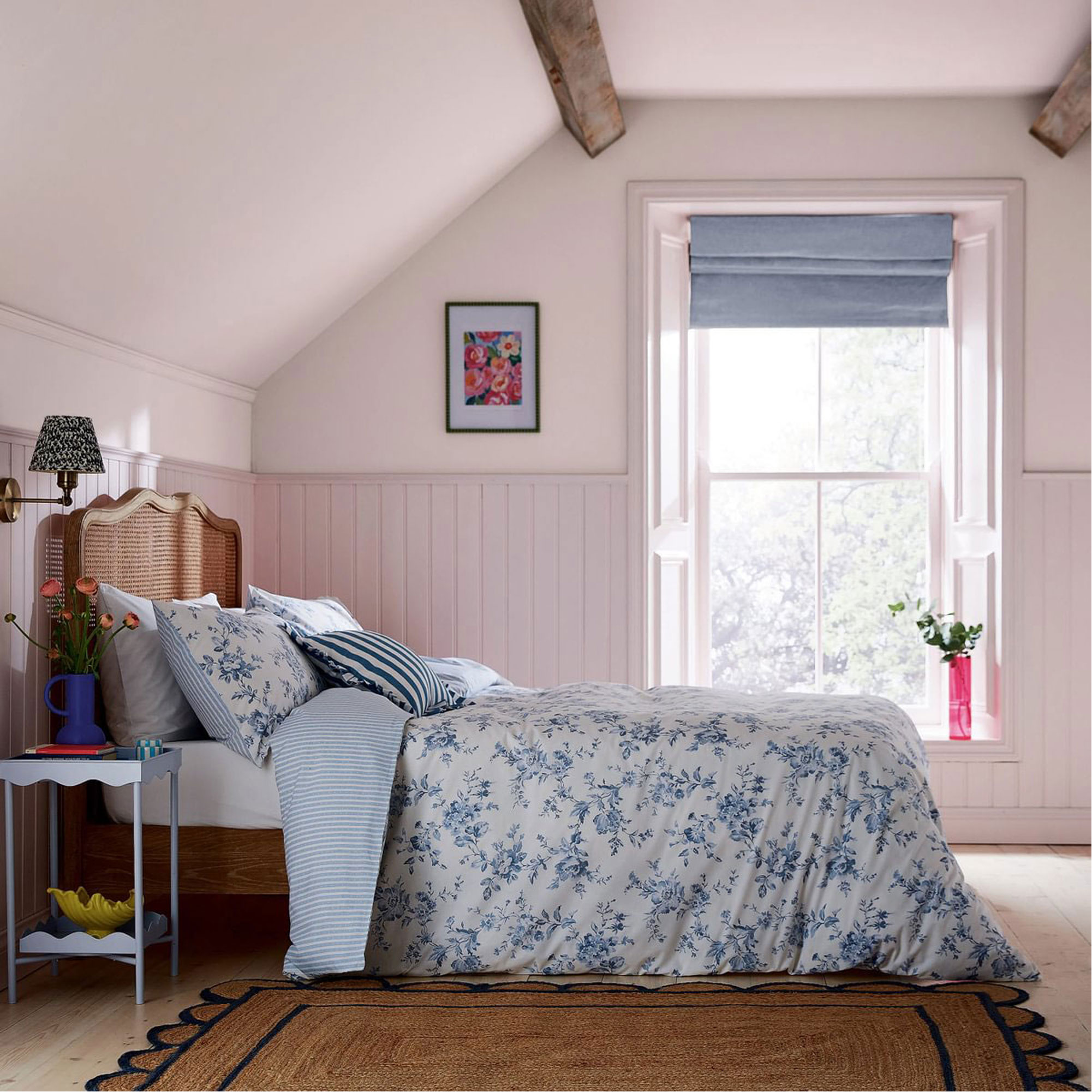 Hedgerow Duvet Set Blue