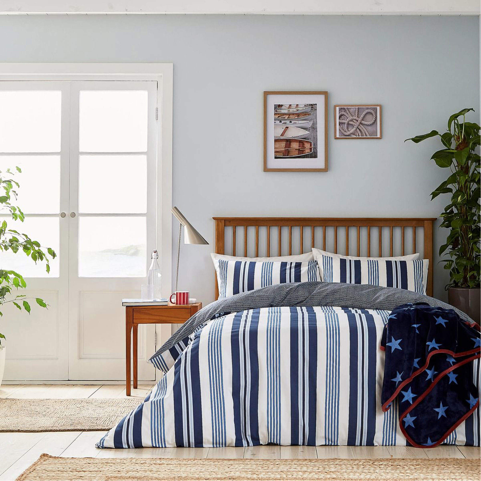 Huntington Duvet Set Blue