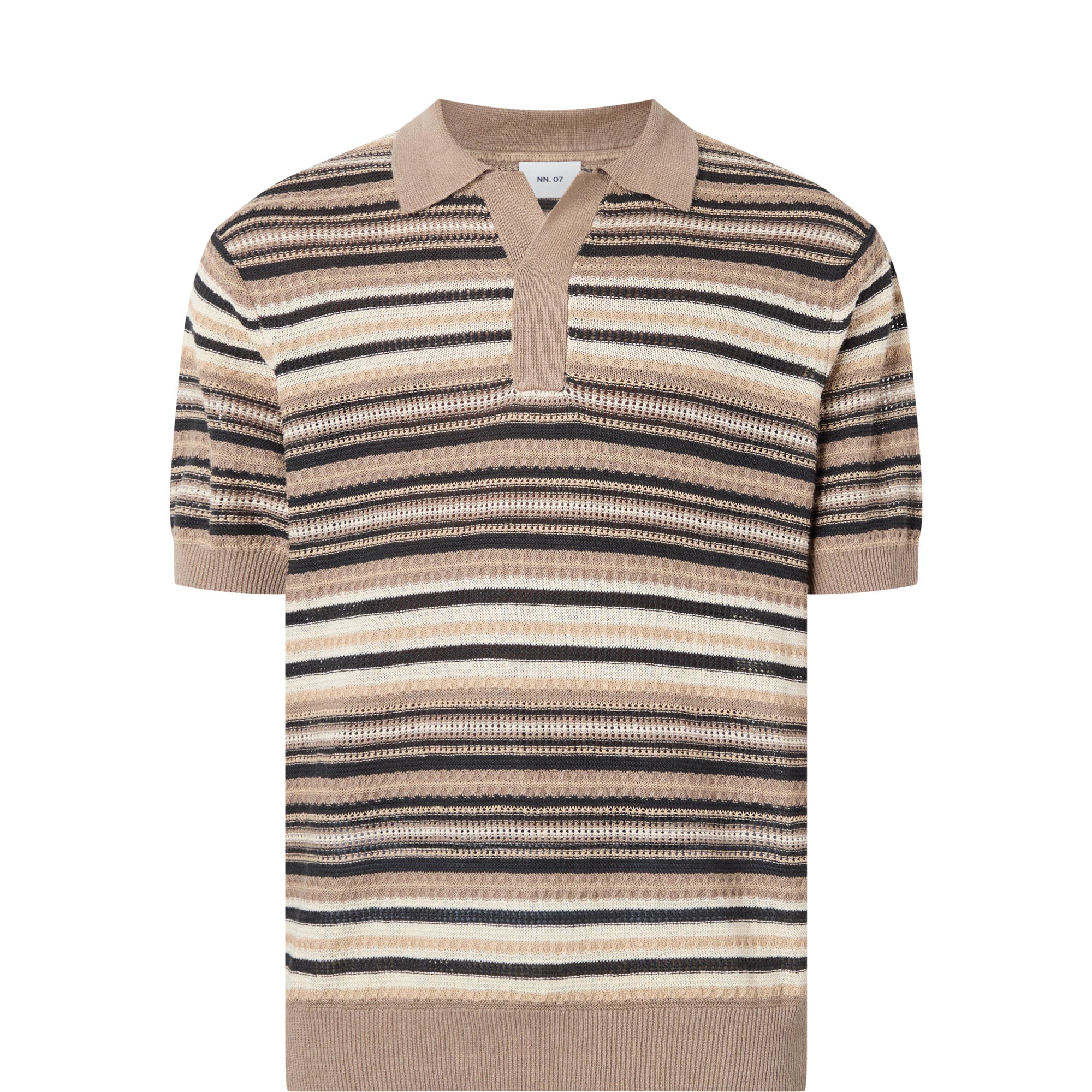 Noam Stripe Polo Shirt