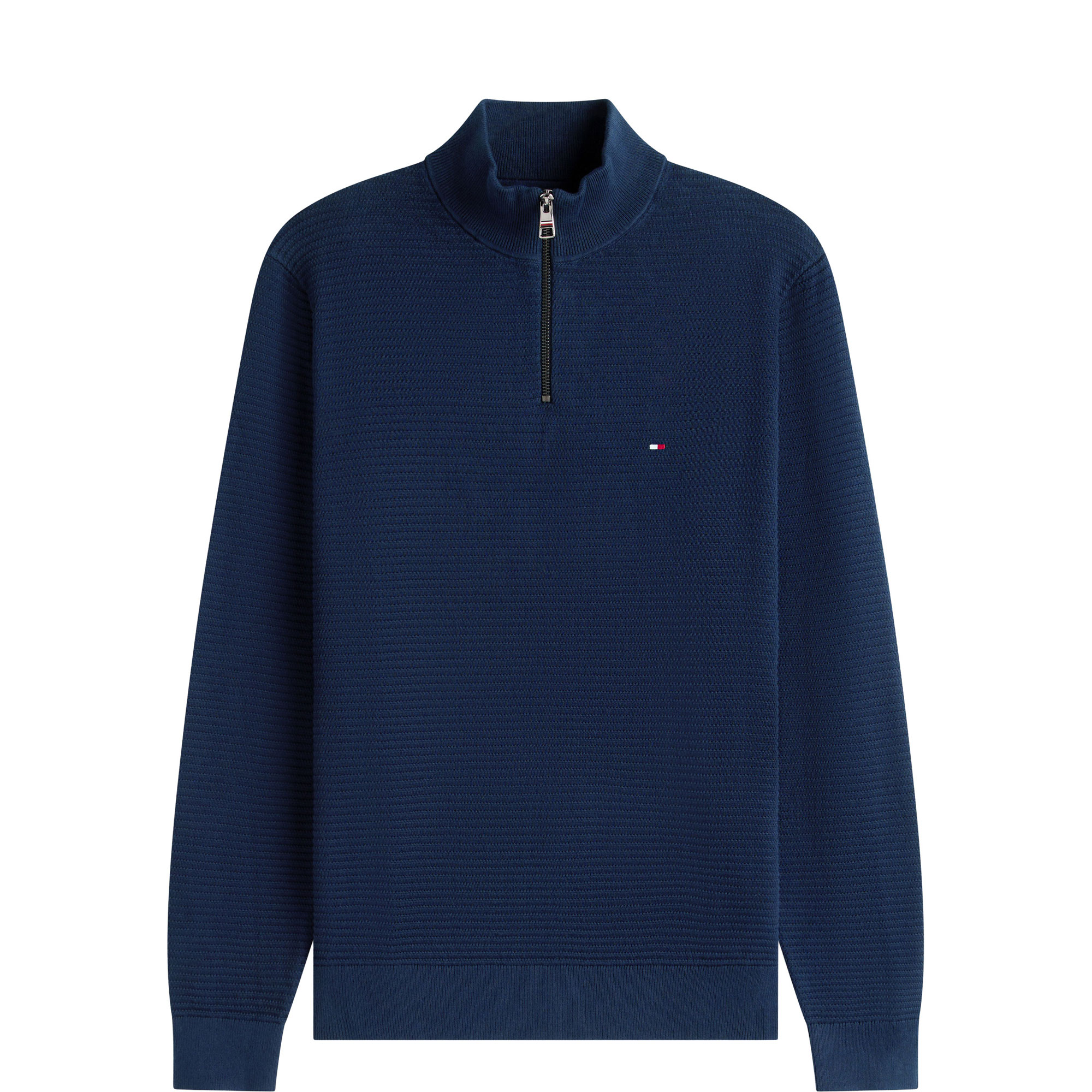 Structured Half-Zip Sweater