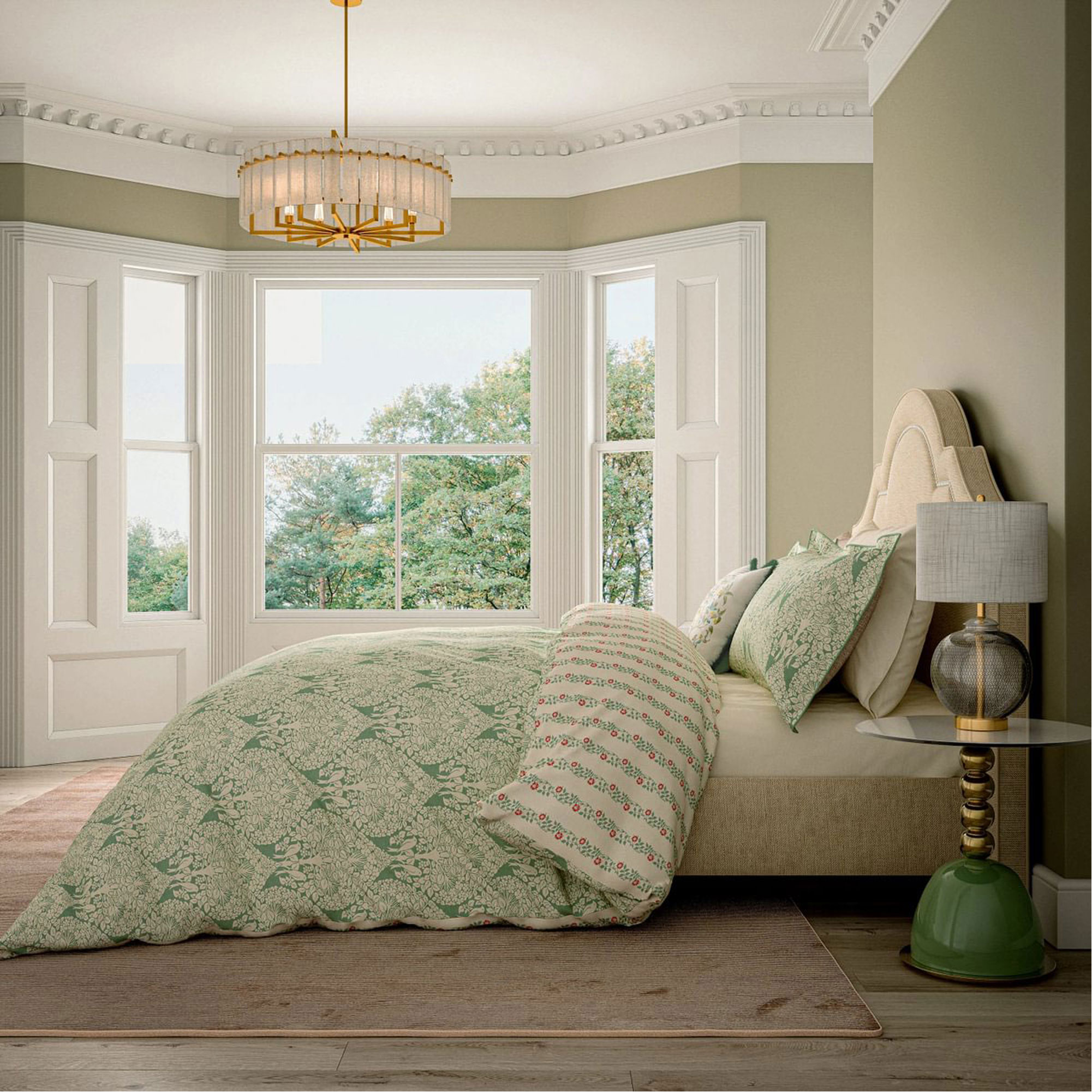 Lerena Duvet Set Green