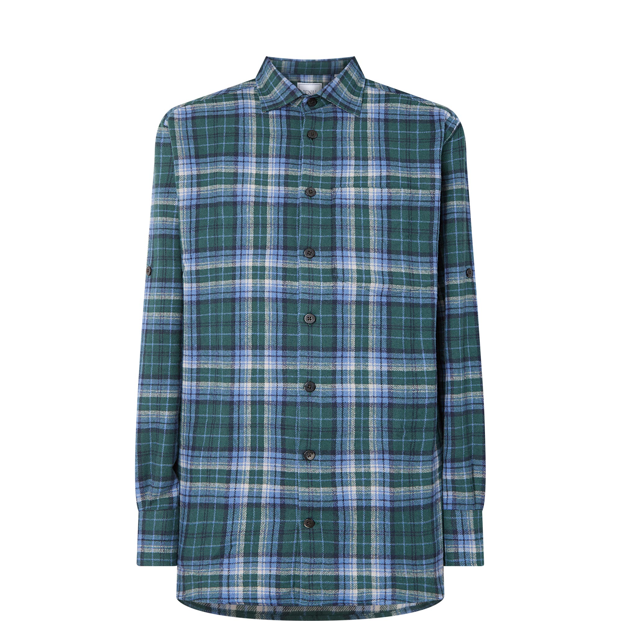 The Oversized Check Print Shirt