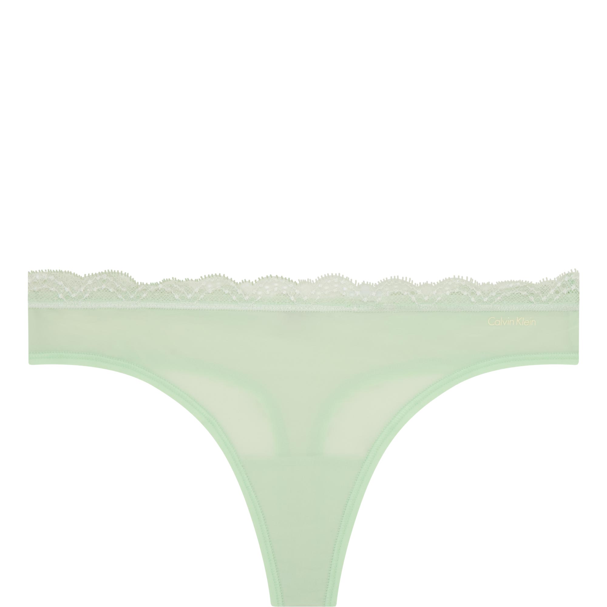 Lace Logo Thong