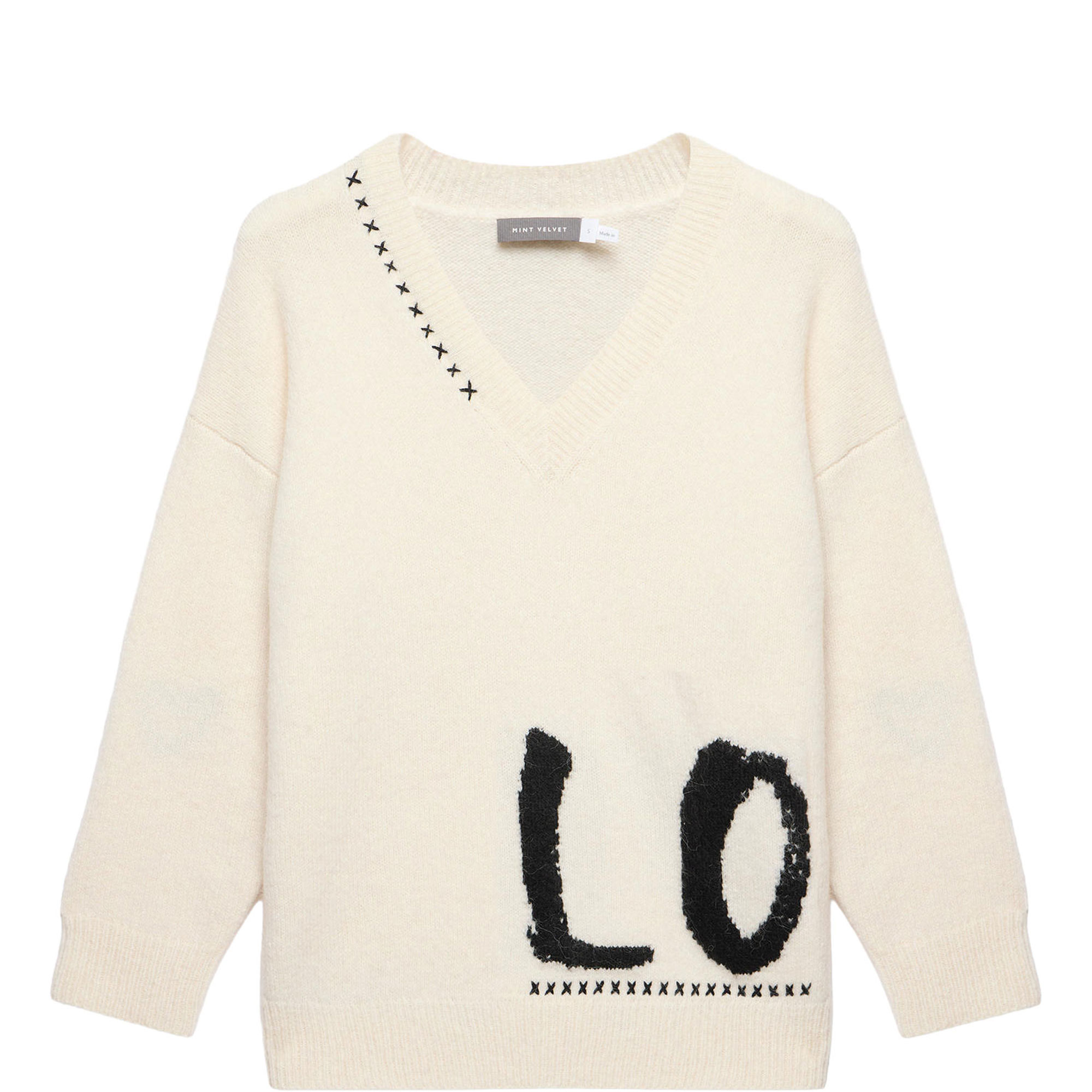 Love Graphic Sweater