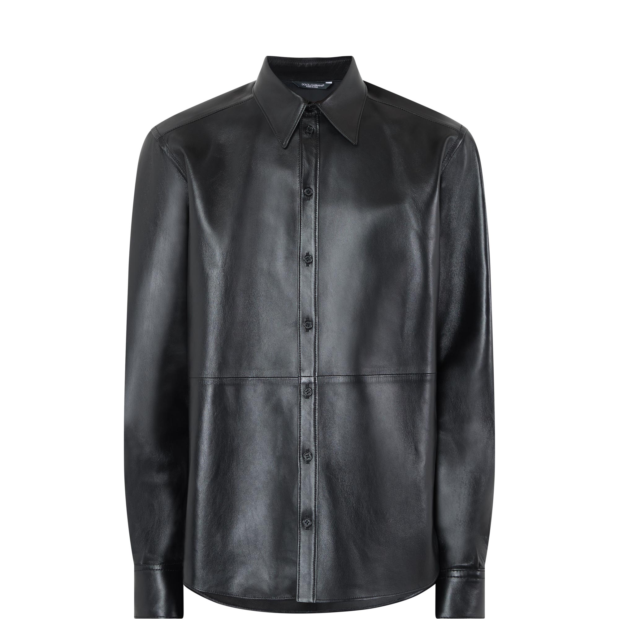 Stitched Leather Shirt