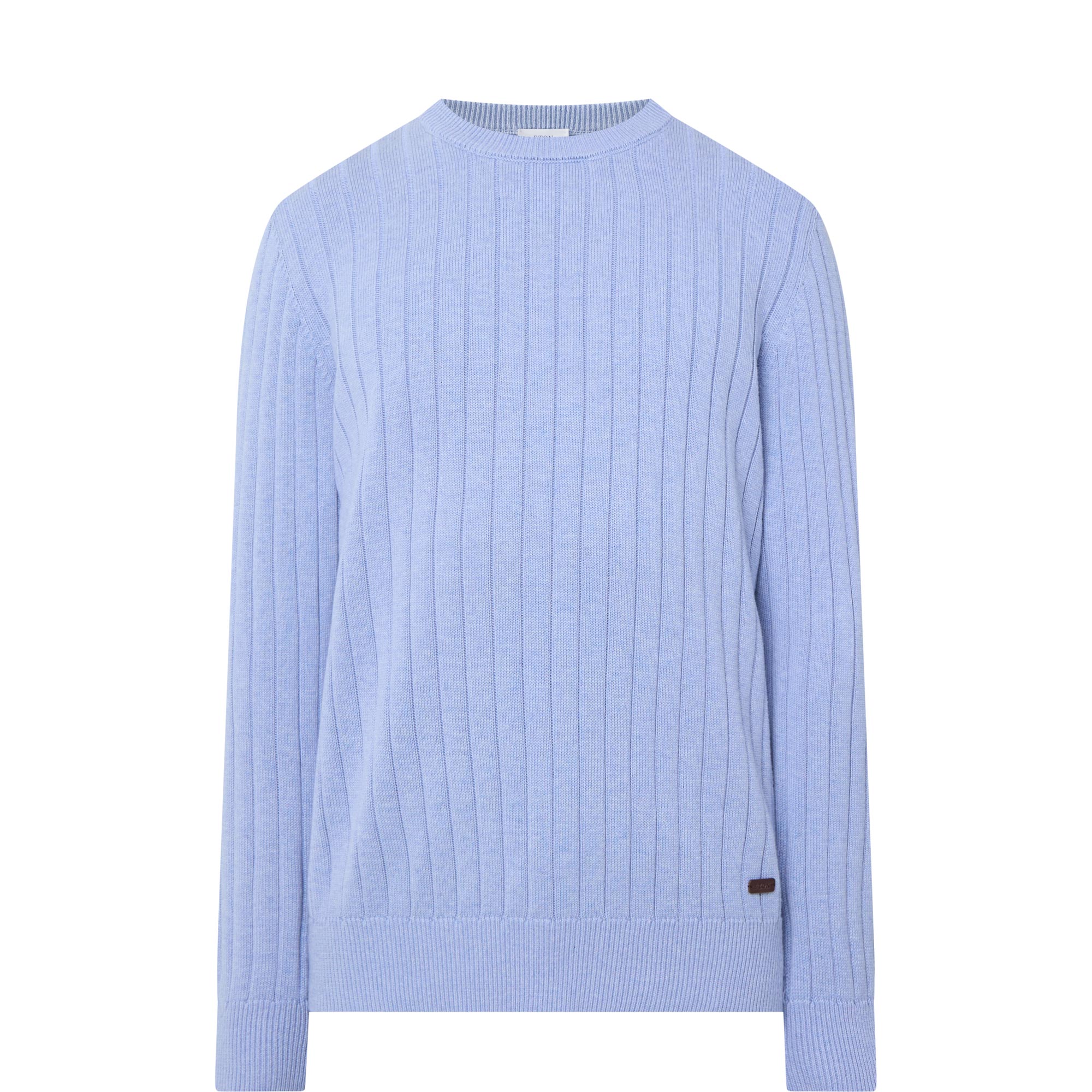 Structure Logo Knit Sweater