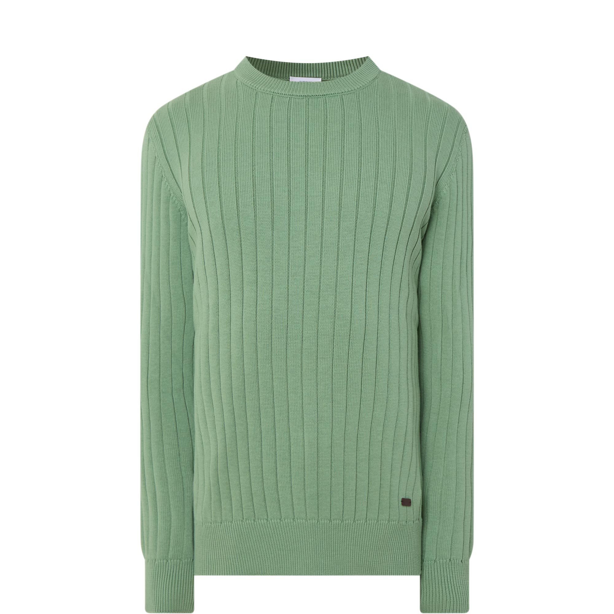 Ribbed Knitted Sweater