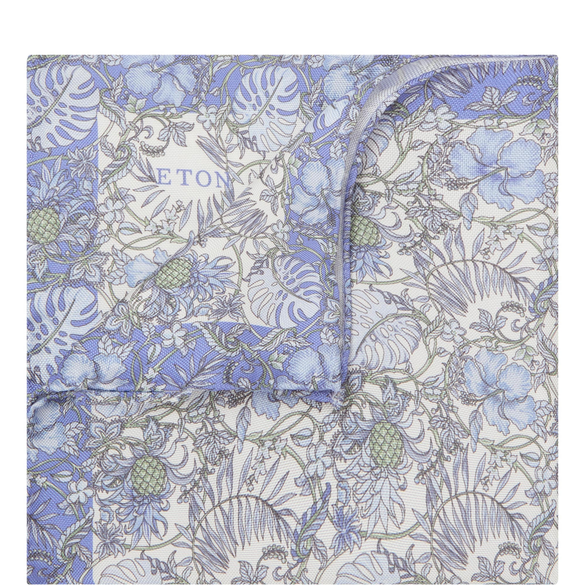 Tropical Oxford Silk Pocket Square