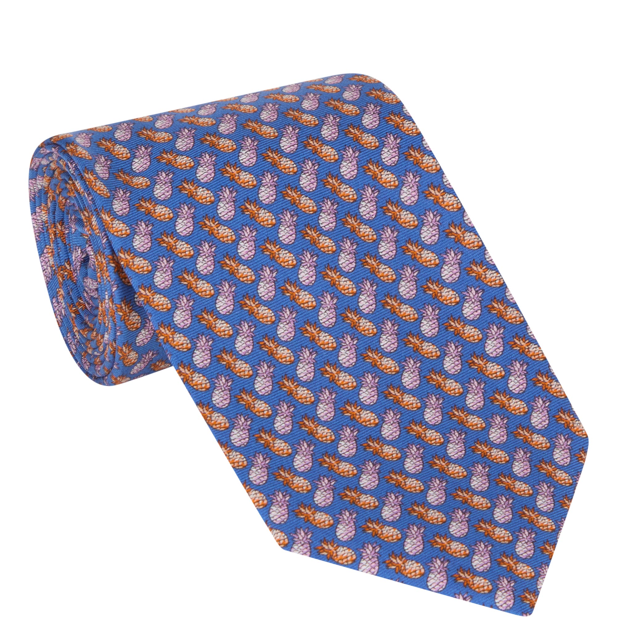 Ananas Pineapple Silk Tie