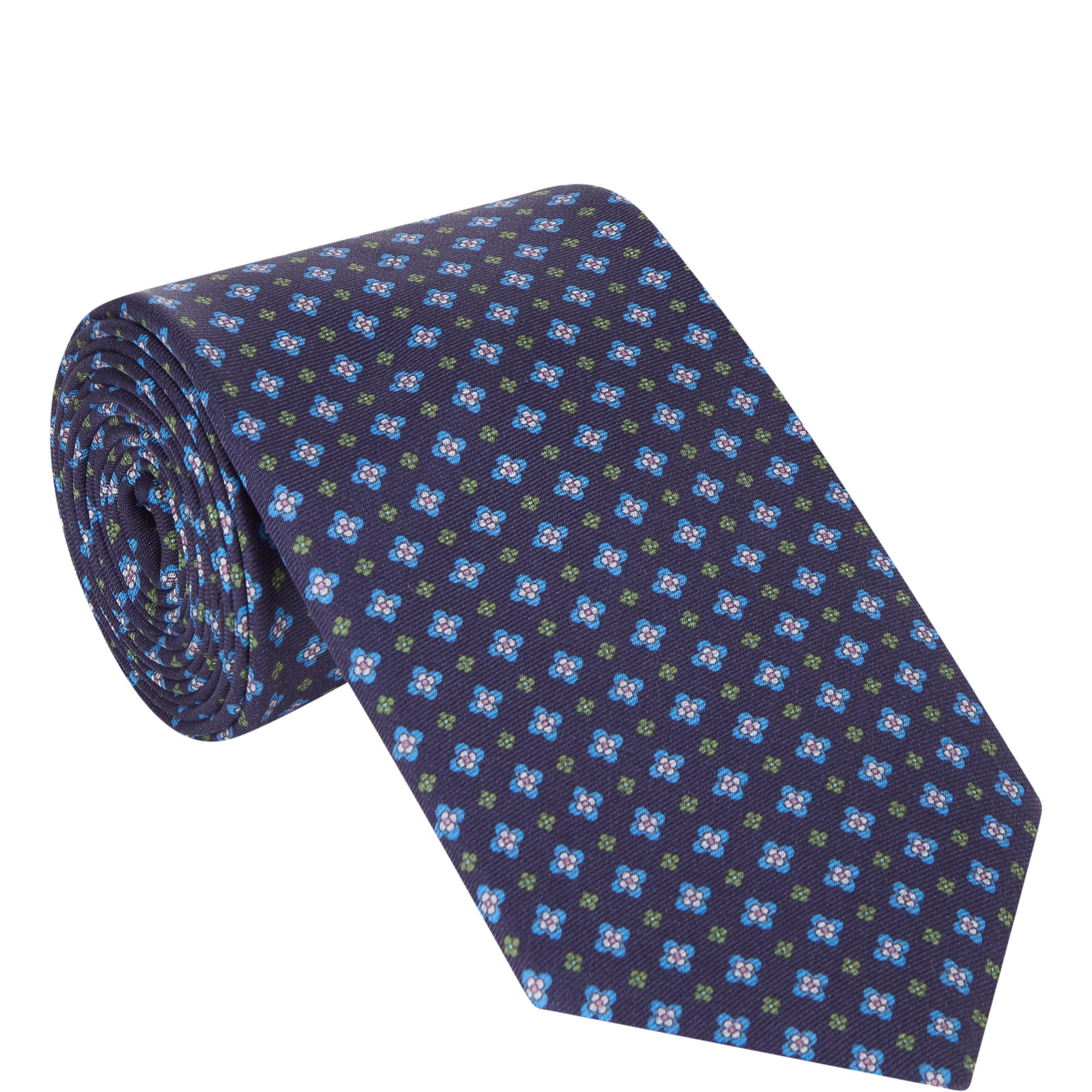 Floral Silk Tie