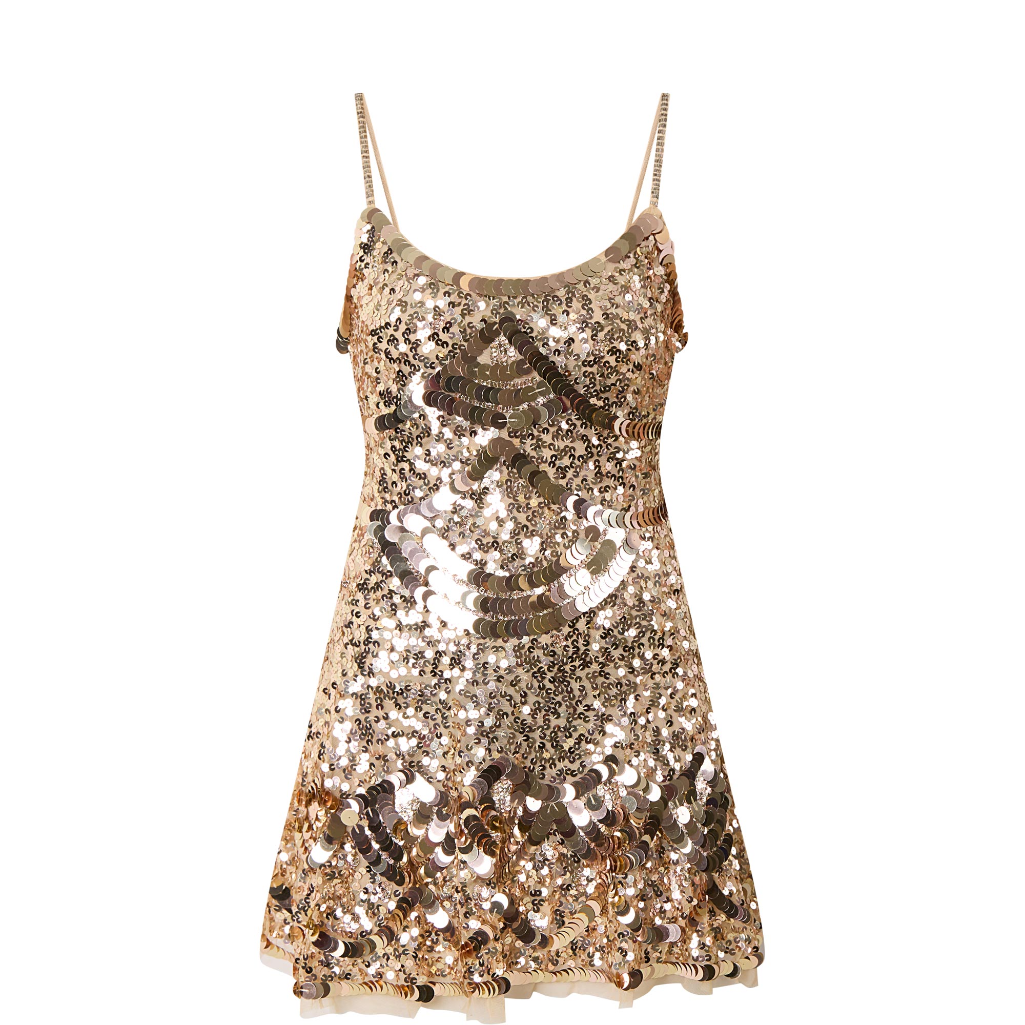Liria Sequin Embellished Mini Dress
