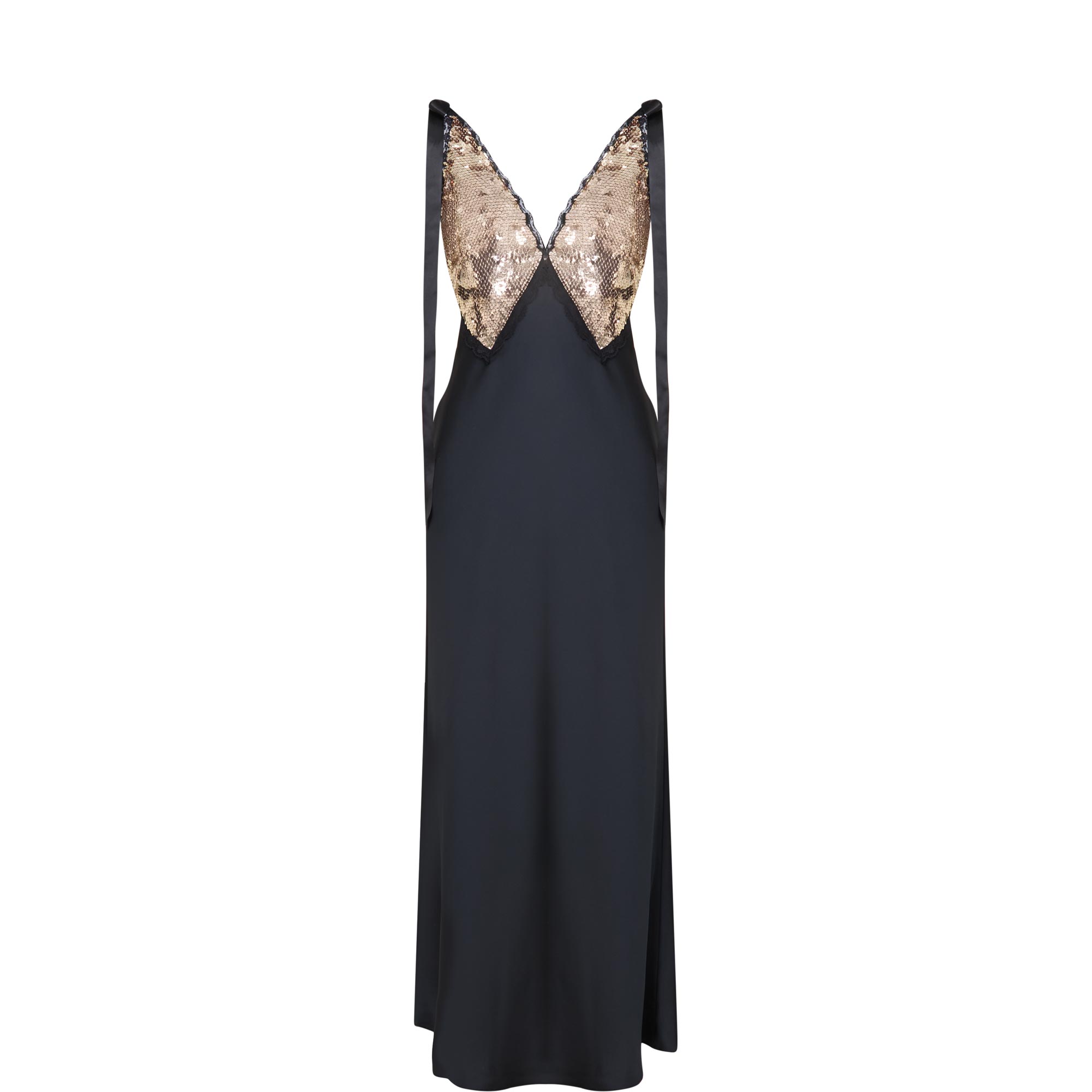 Talissa Sequin Bust Slip Dress