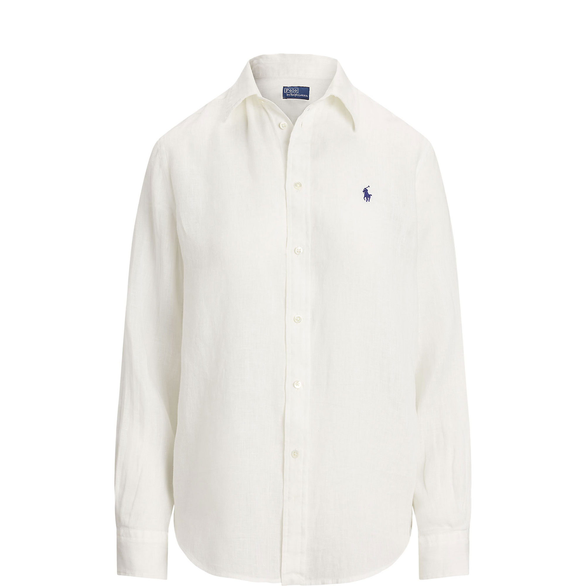 Polo Player Logo Linen Shirt