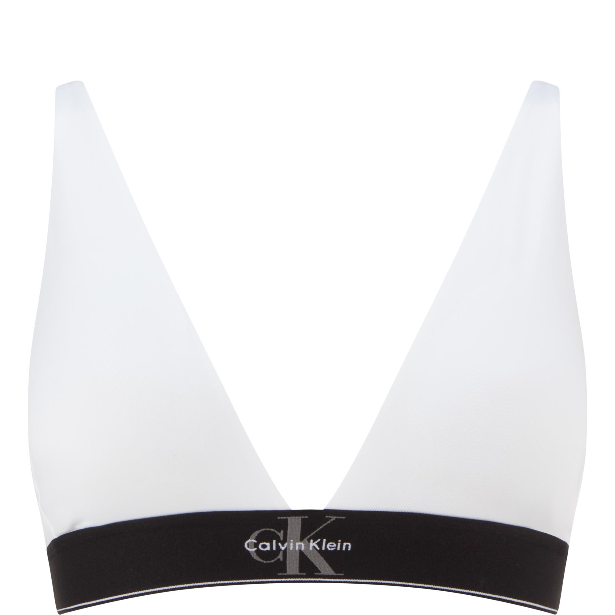 Graphic Monogram Stretch Triangular Bralette