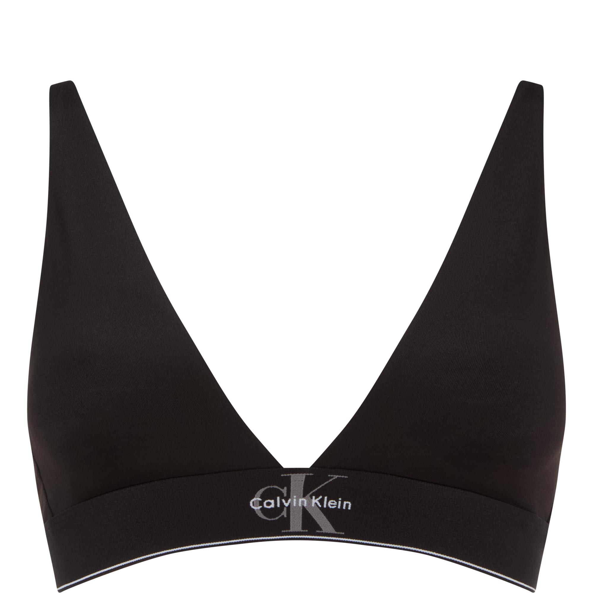 Graphic Monogram Stretch Triangular Bralette