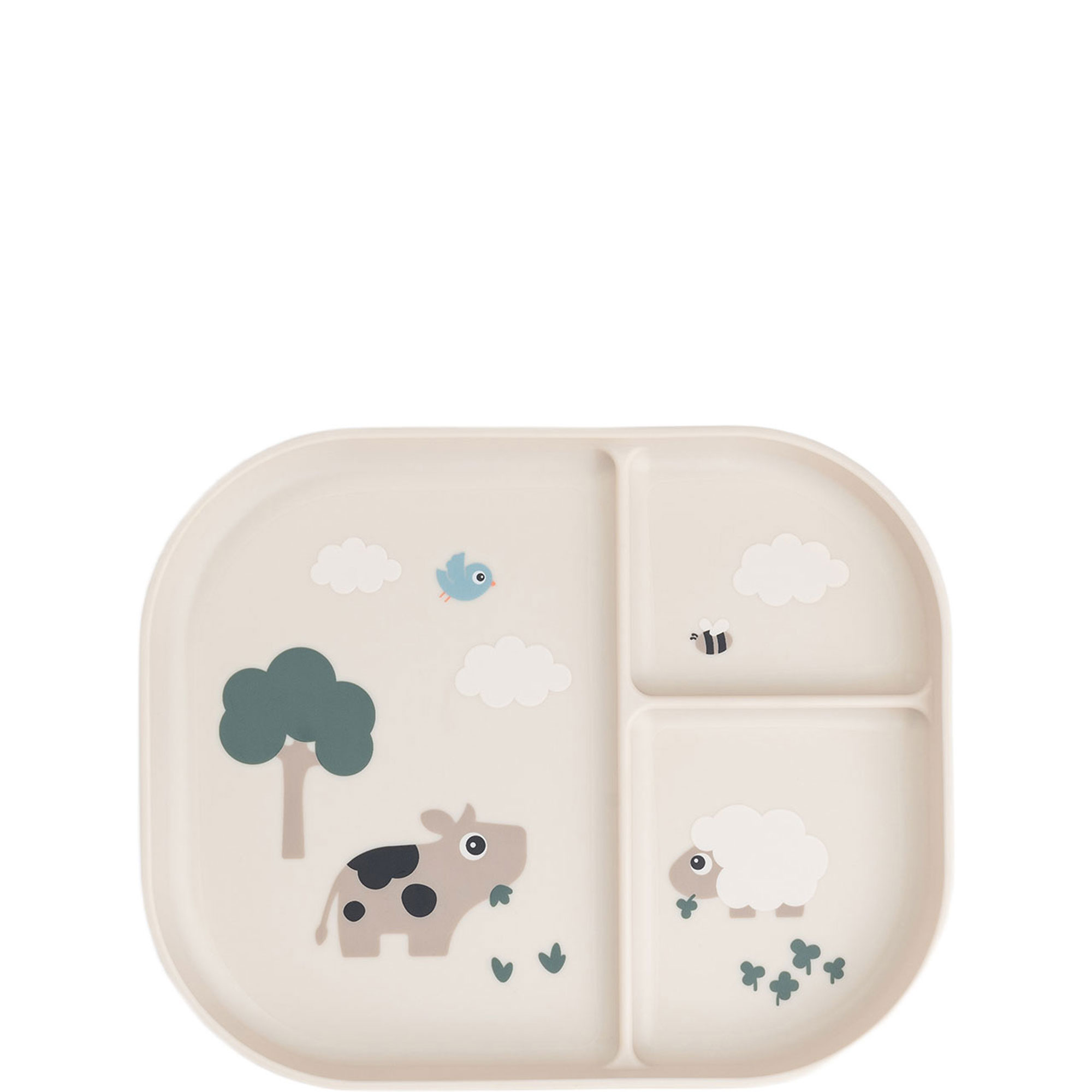 Tiny Farm Foodie Compartment Plate