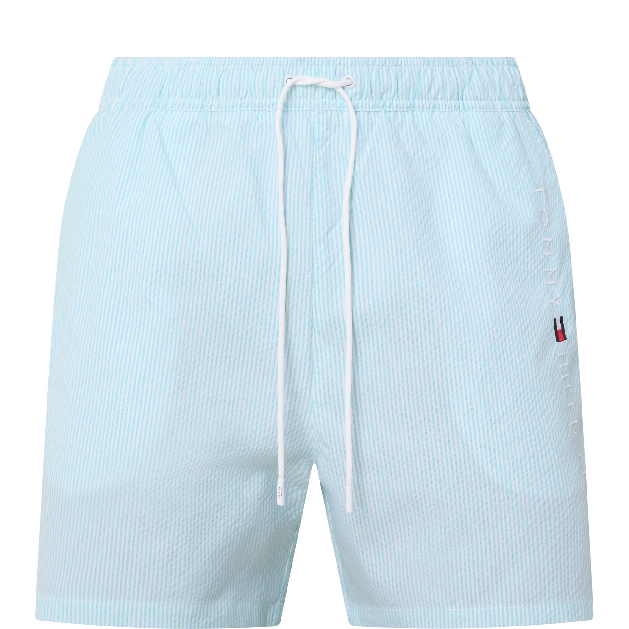 TH Original Logo Striped Swim Shorts