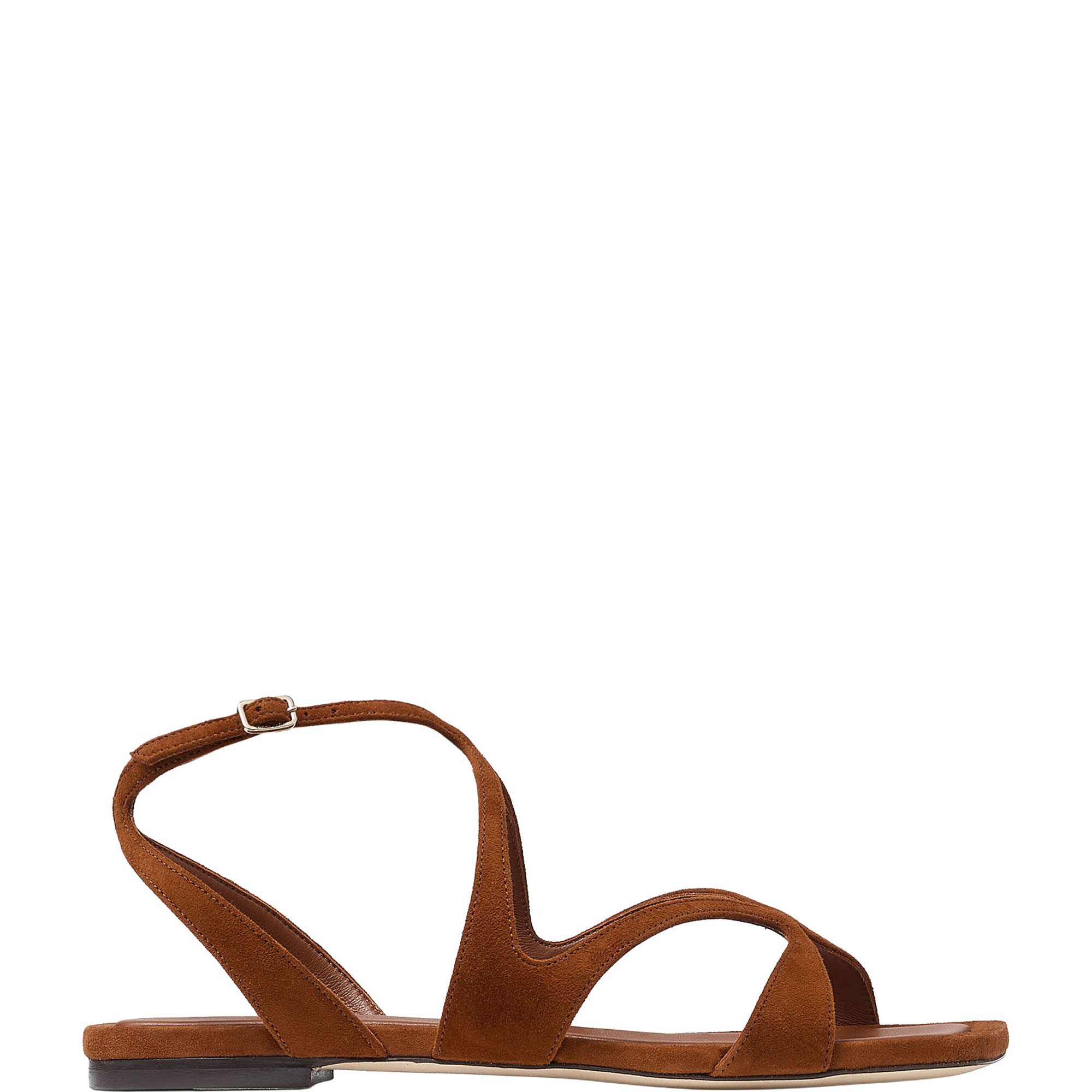 Ayla Suede Flat Sandals