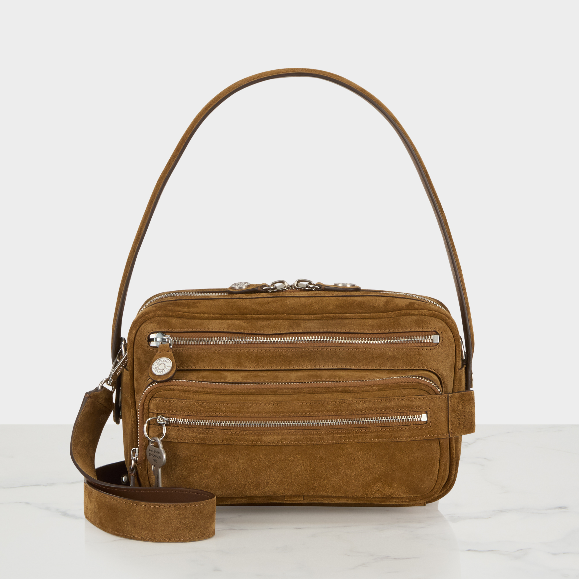 Camero Party Suede Shoulder Bag