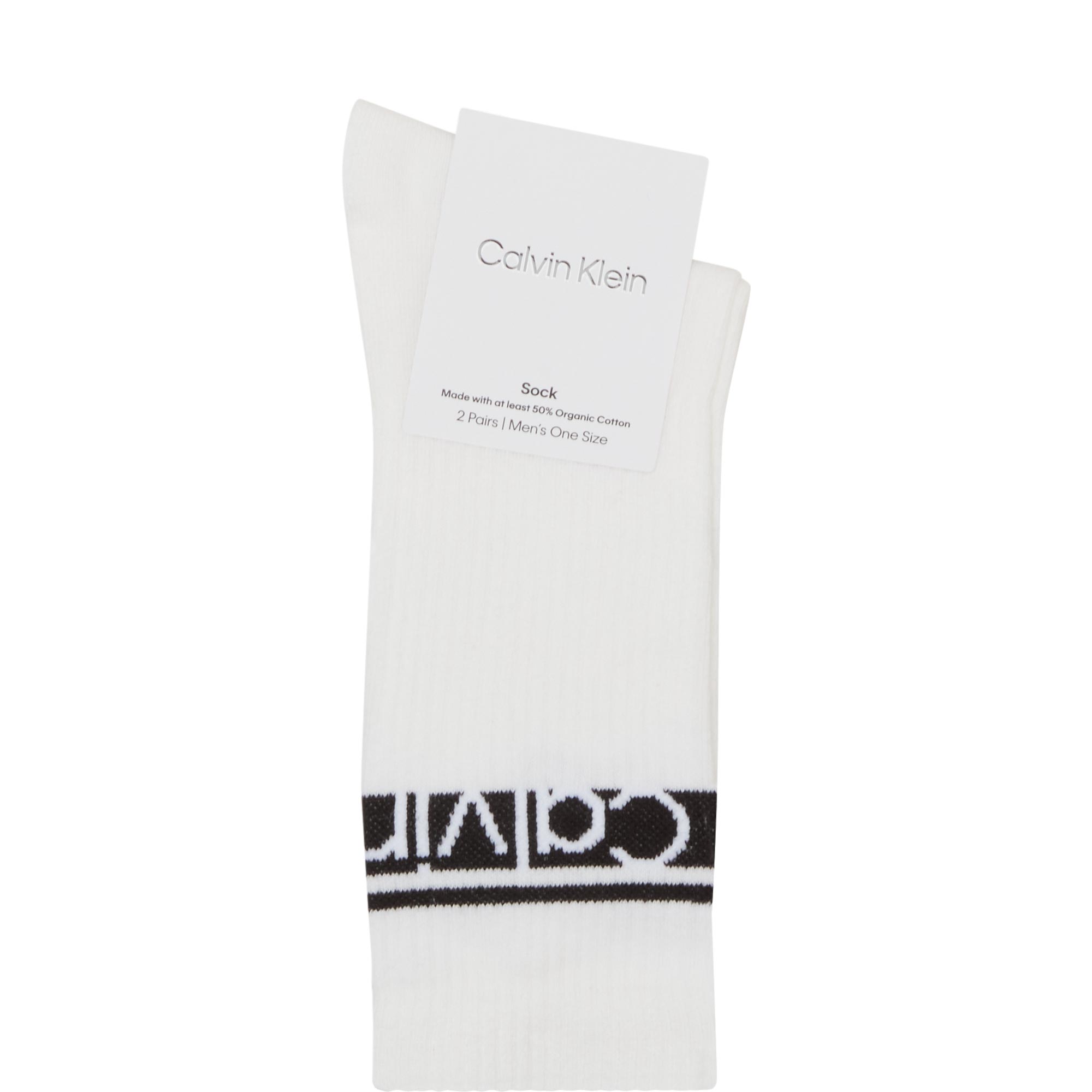 Two-Pack Logo Stripe Socks